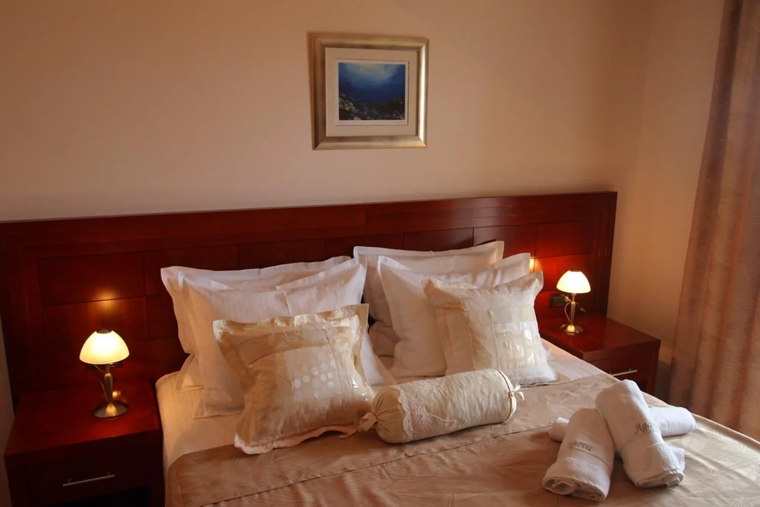 Bedroom, Bed in Apartments Agava