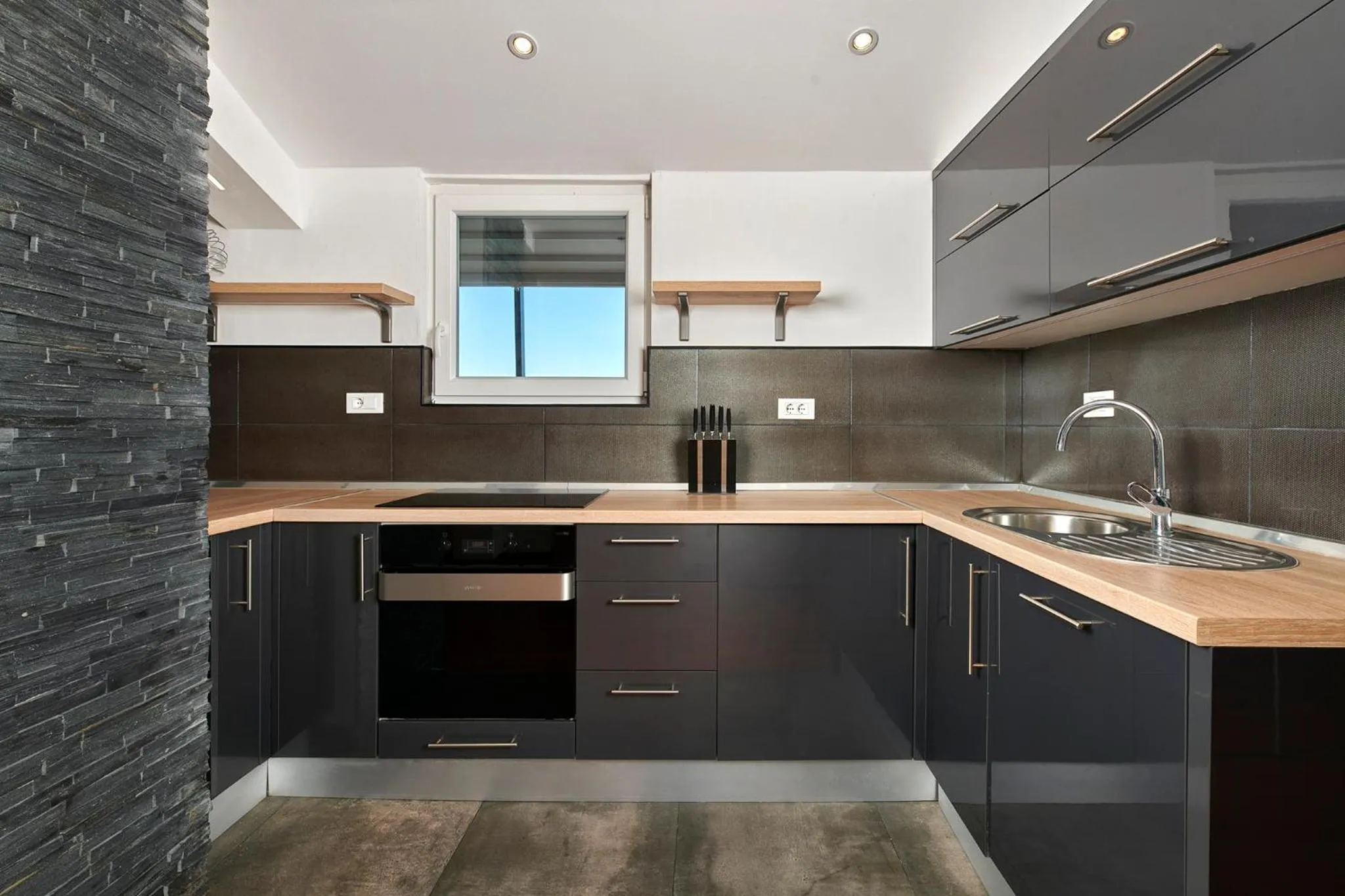 Kitchen or kitchenette in Veya Maradiso Hotel by Aminess