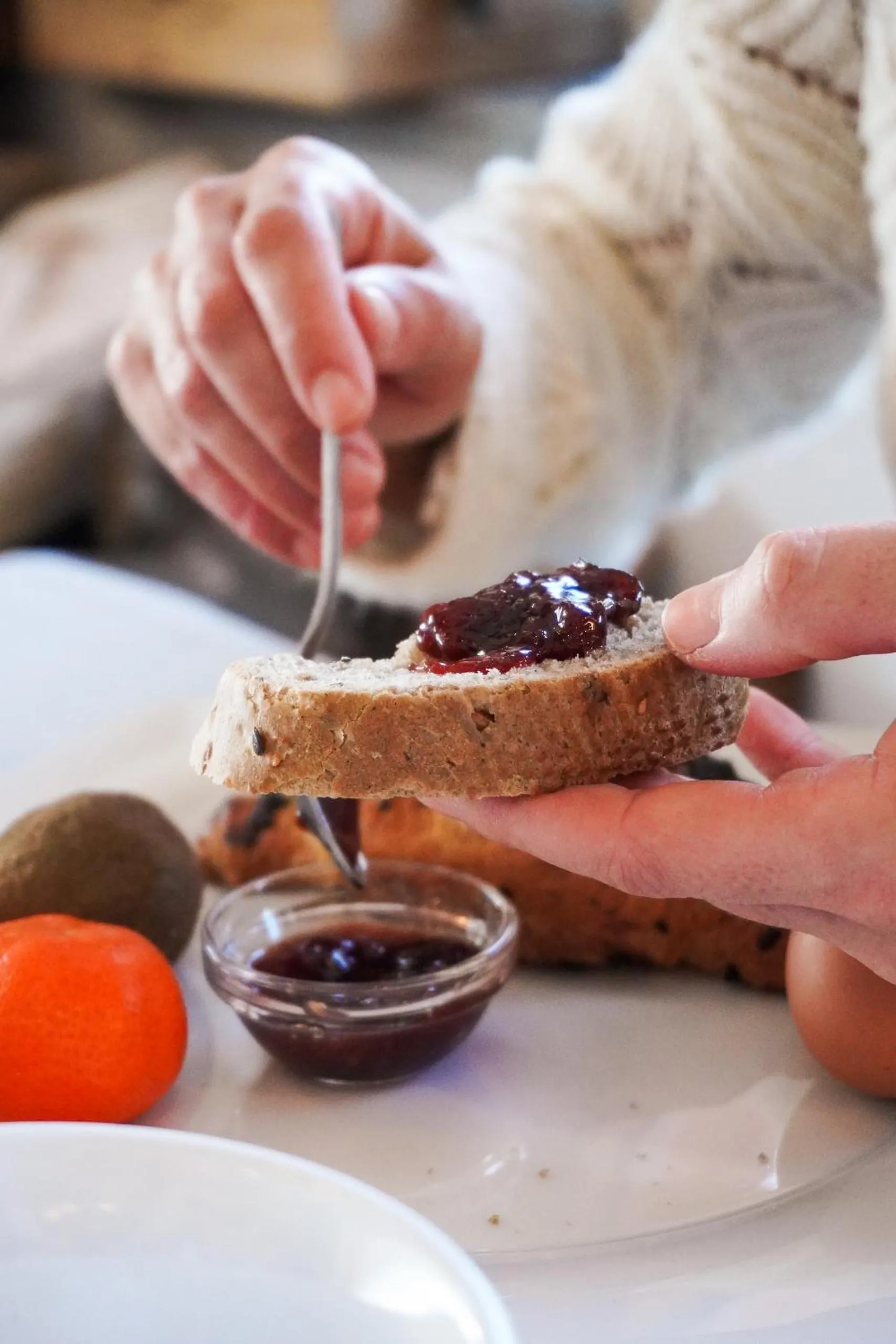 Breakfast in Hotel Edelweiss