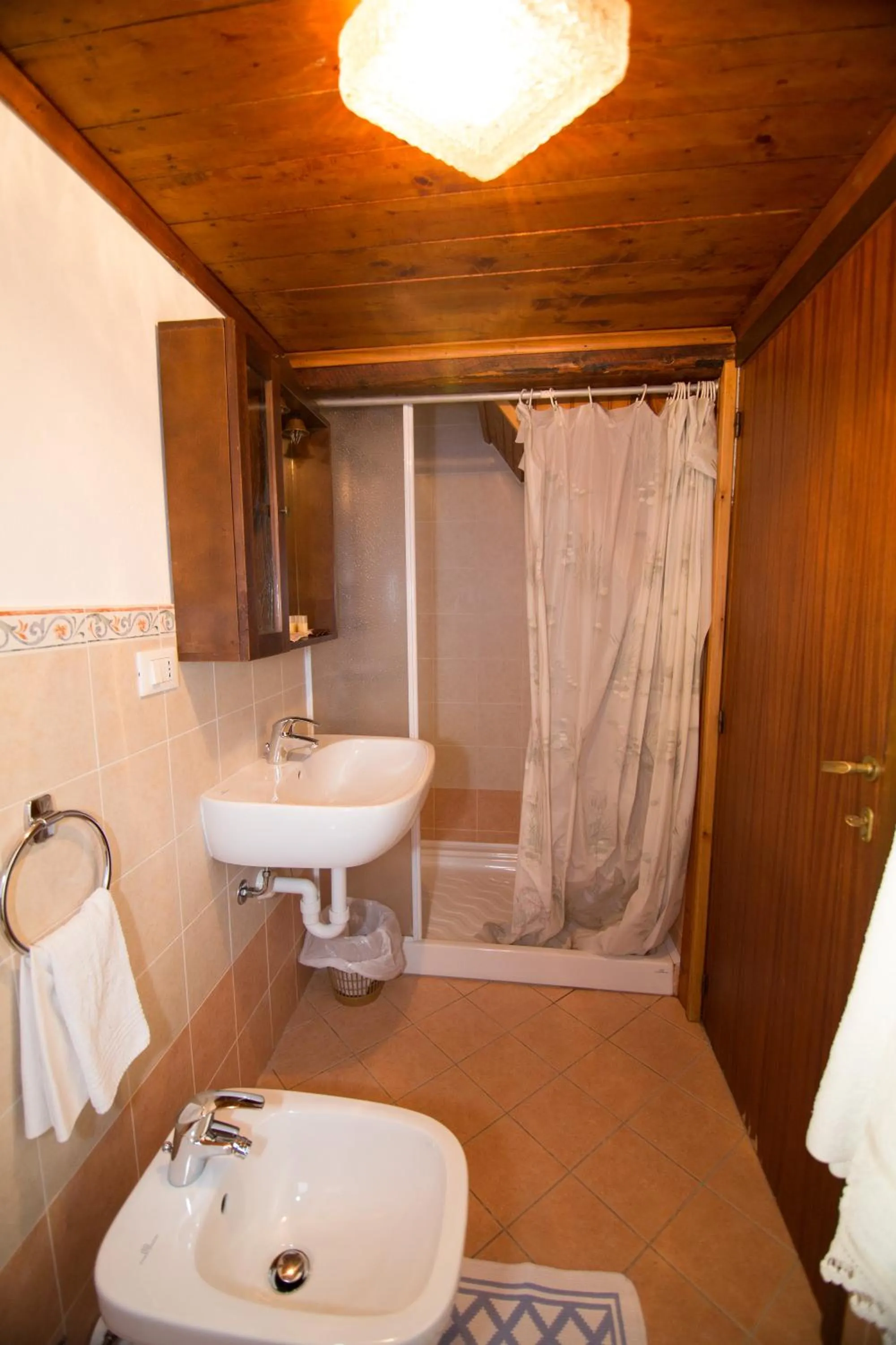 Shower in Hotel Edelweiss