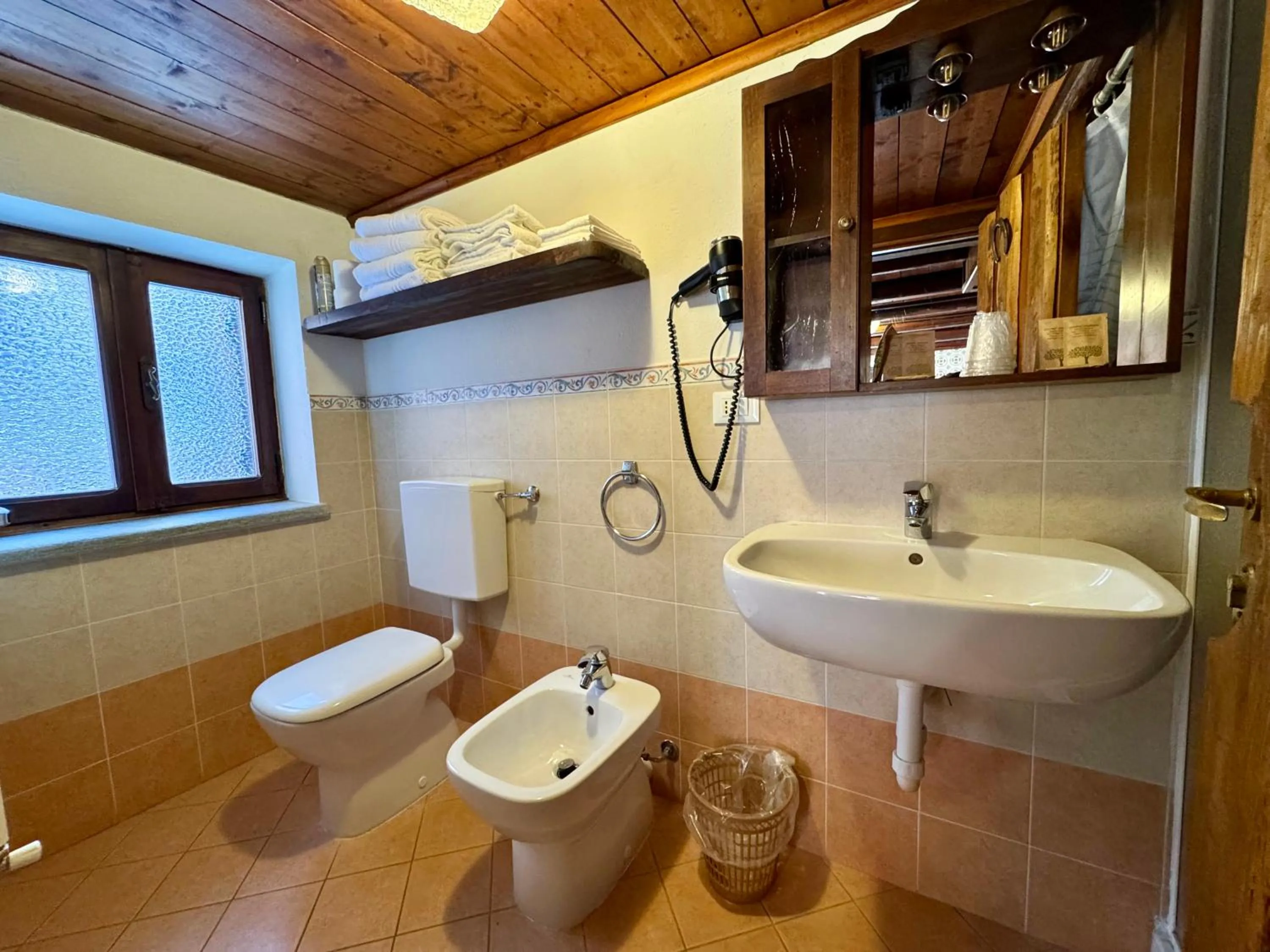 Bathroom in Hotel Edelweiss