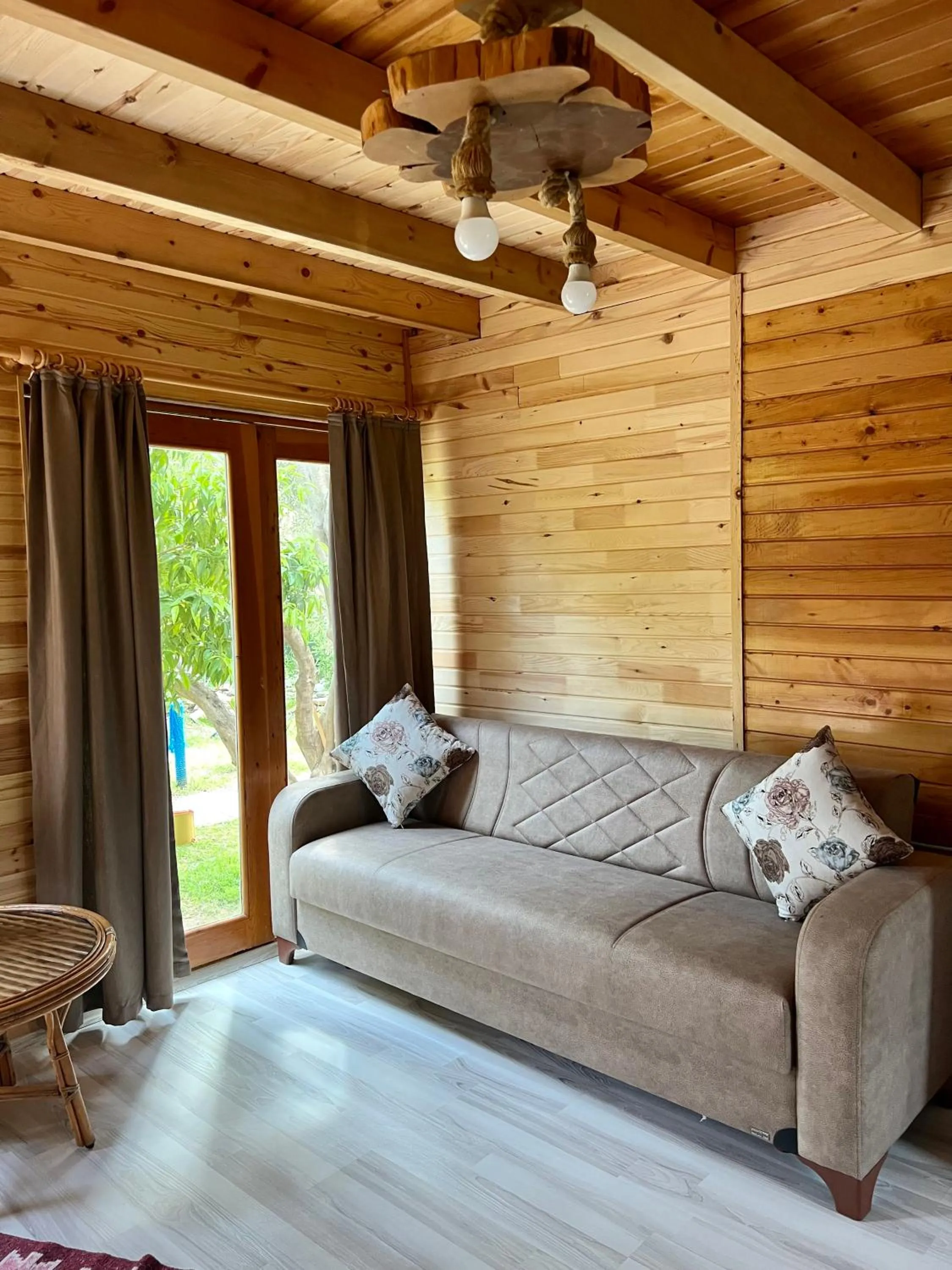 Living room in Turkuaz Bungalows