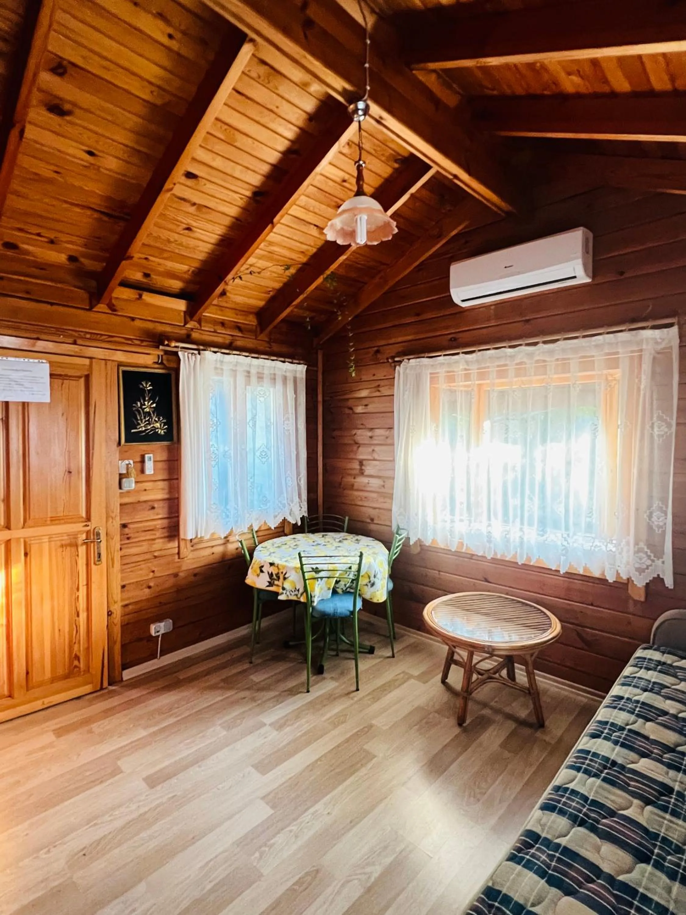 Seating area in Turkuaz Bungalows