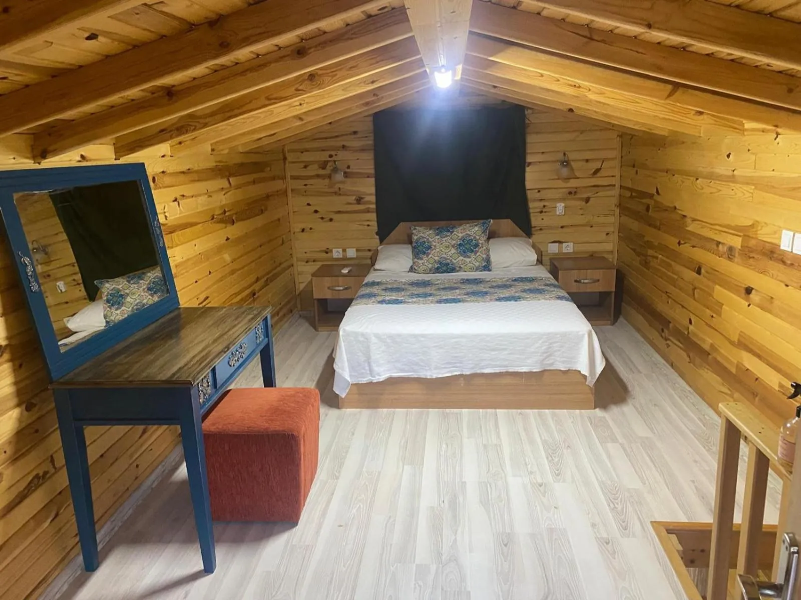 Bedroom in Turkuaz Bungalows