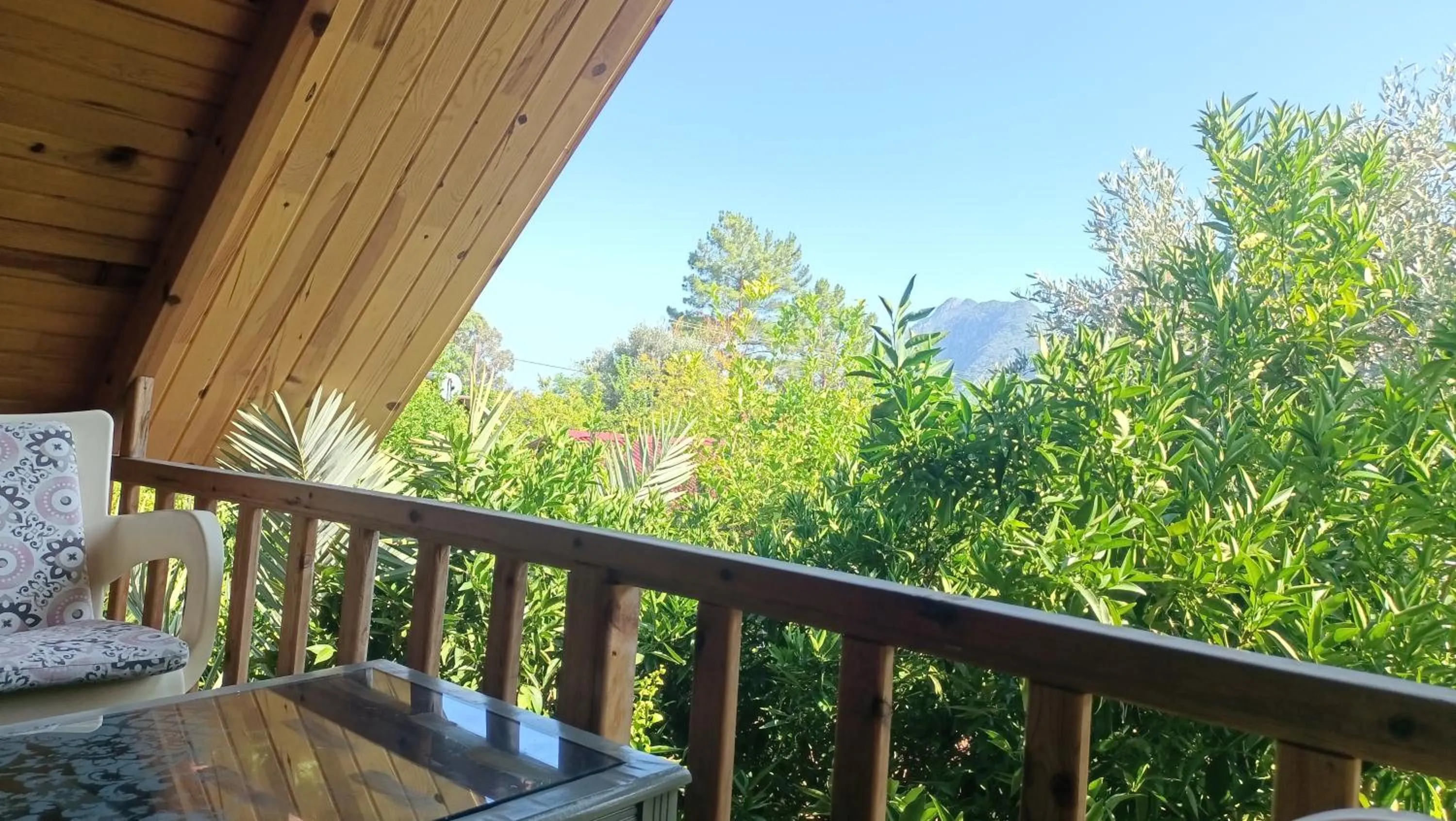 Patio in Turkuaz Bungalows