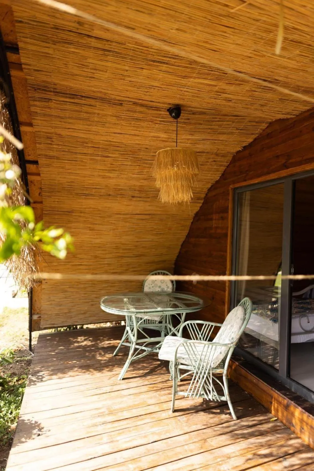 Patio in Turkuaz Bungalows