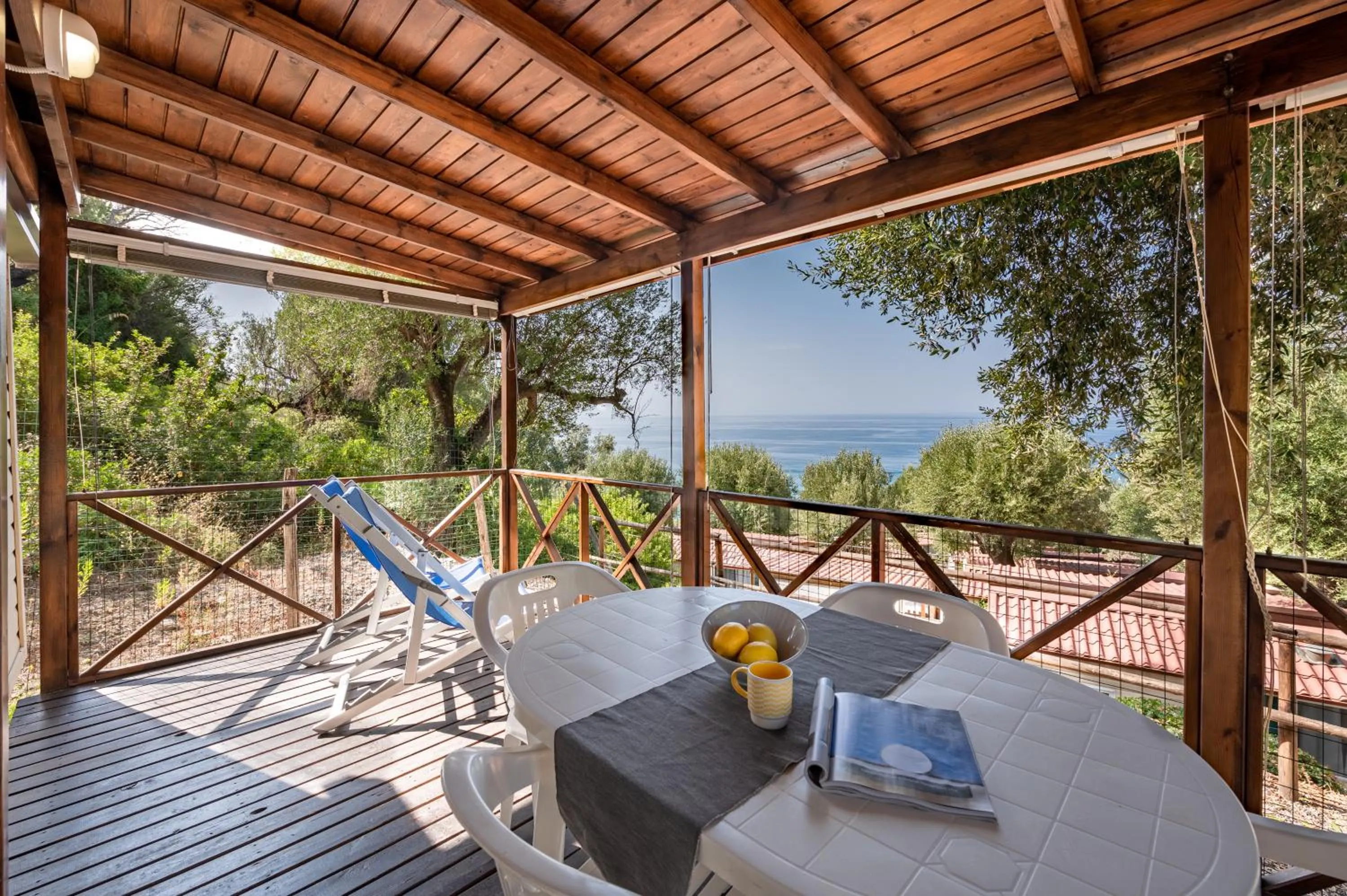 Patio in Resort Baia del Silenzio