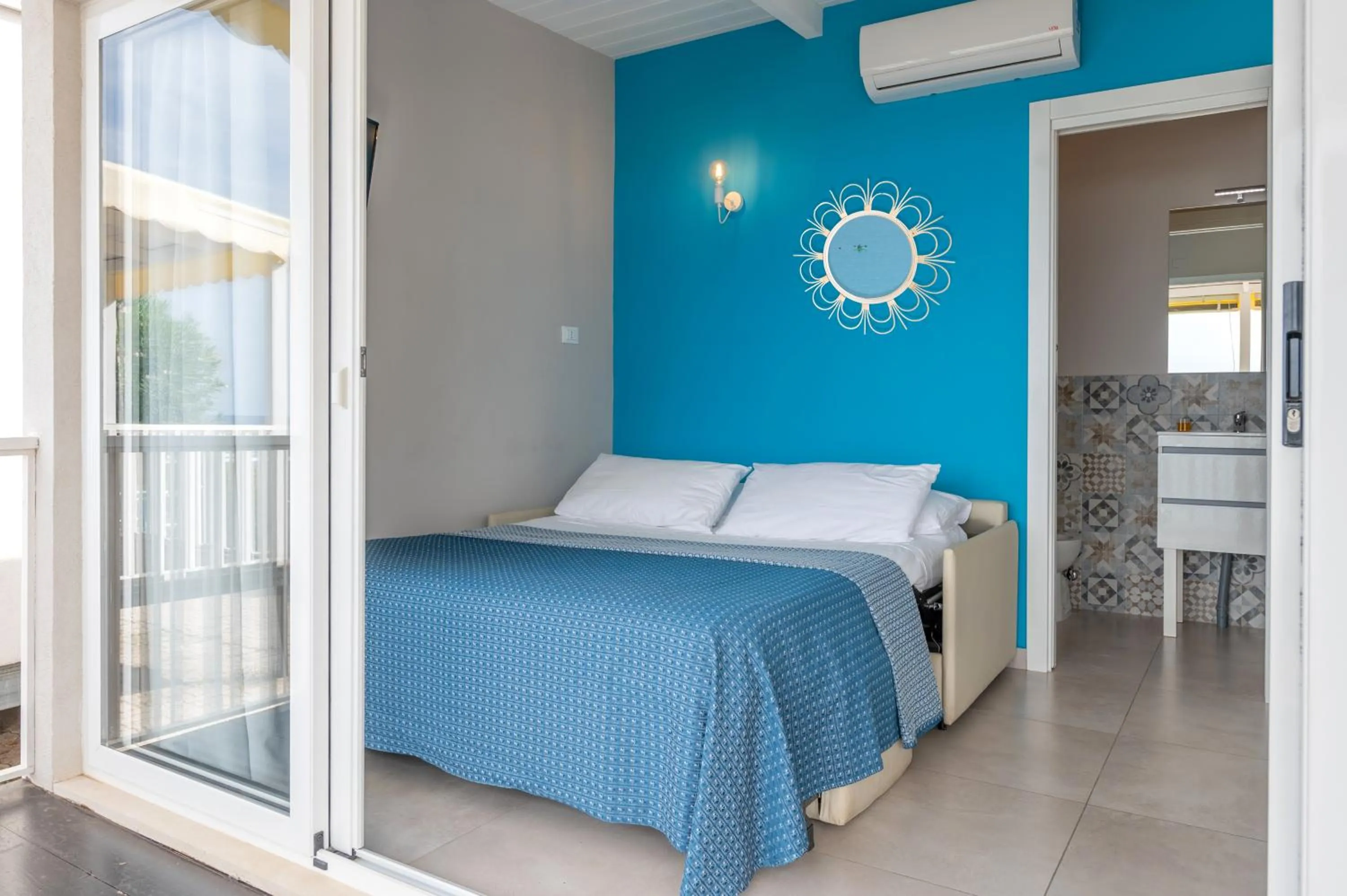 Bed in Resort Baia del Silenzio