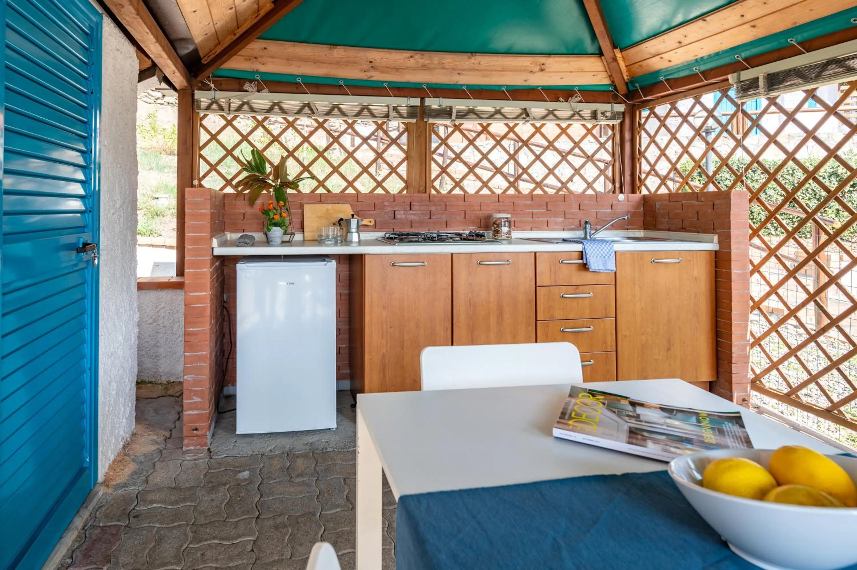 Patio in Resort Baia del Silenzio