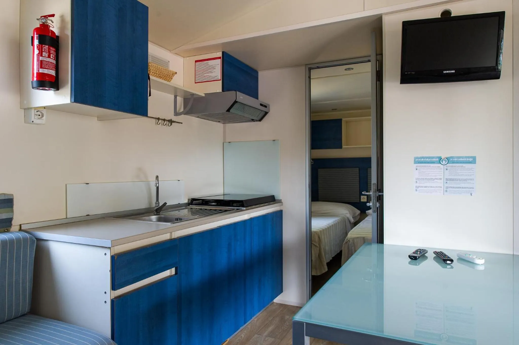 Shower in Resort Baia del Silenzio