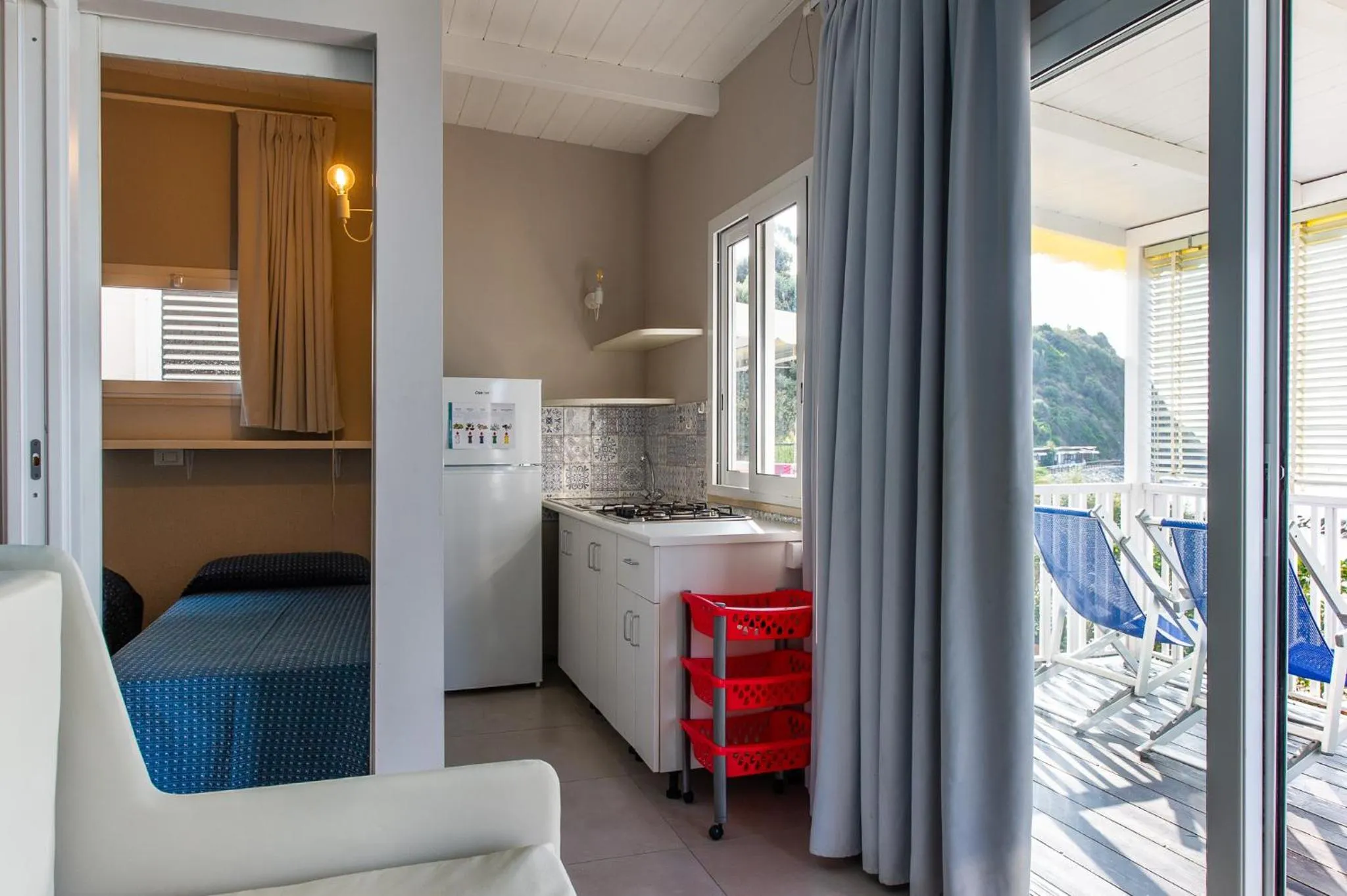 Bed in Resort Baia del Silenzio