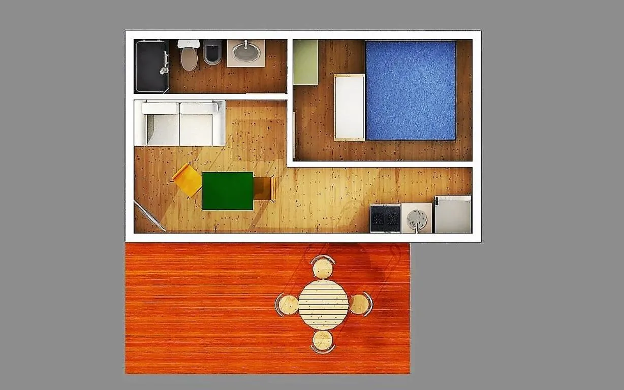 Floor plan in Resort Baia del Silenzio