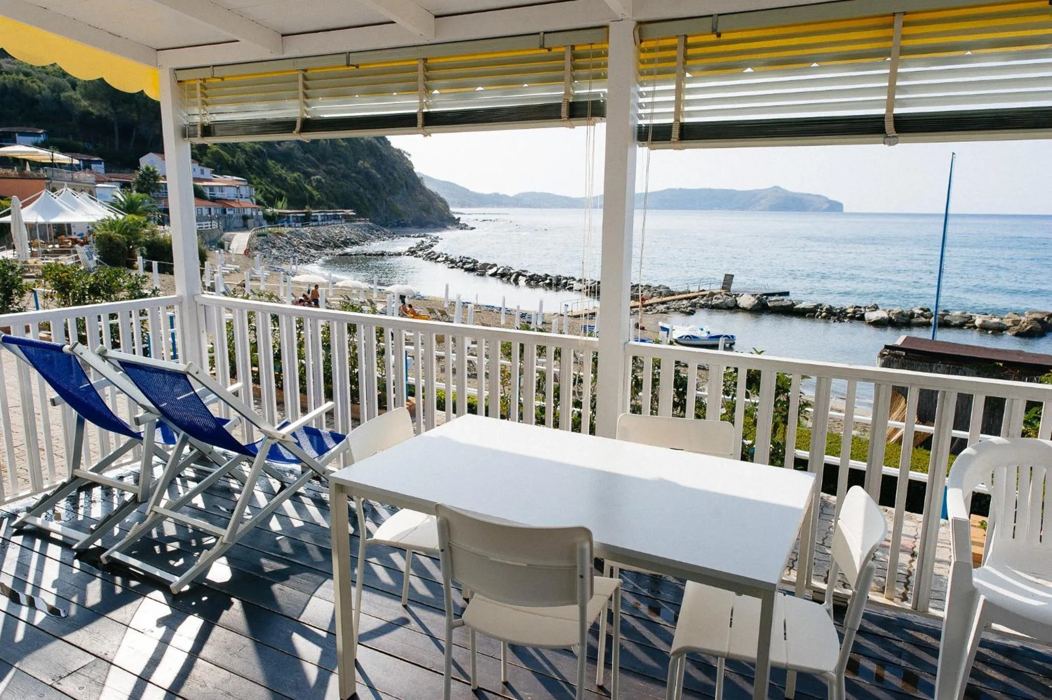 Patio in Resort Baia del Silenzio