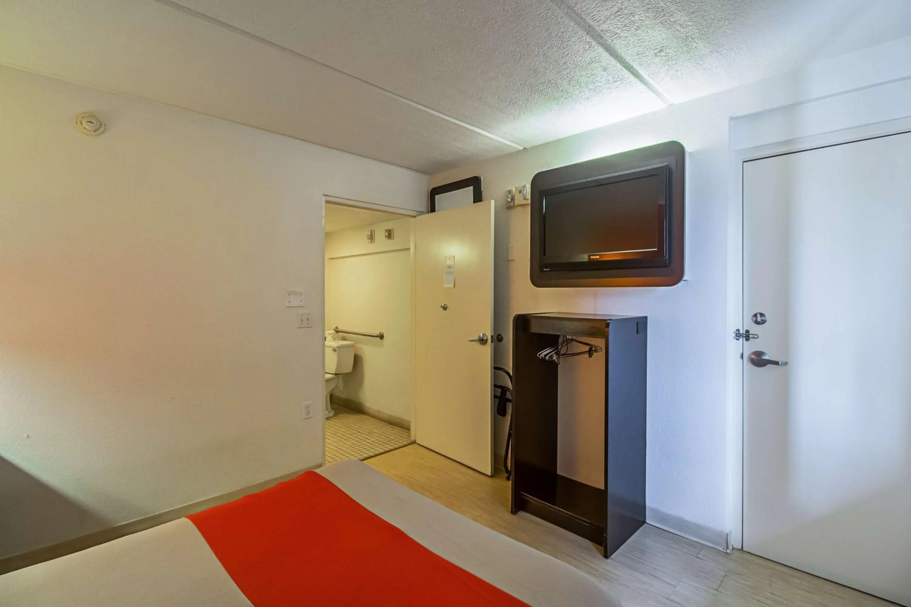 Toilet in Ocean Inn South Padre Island