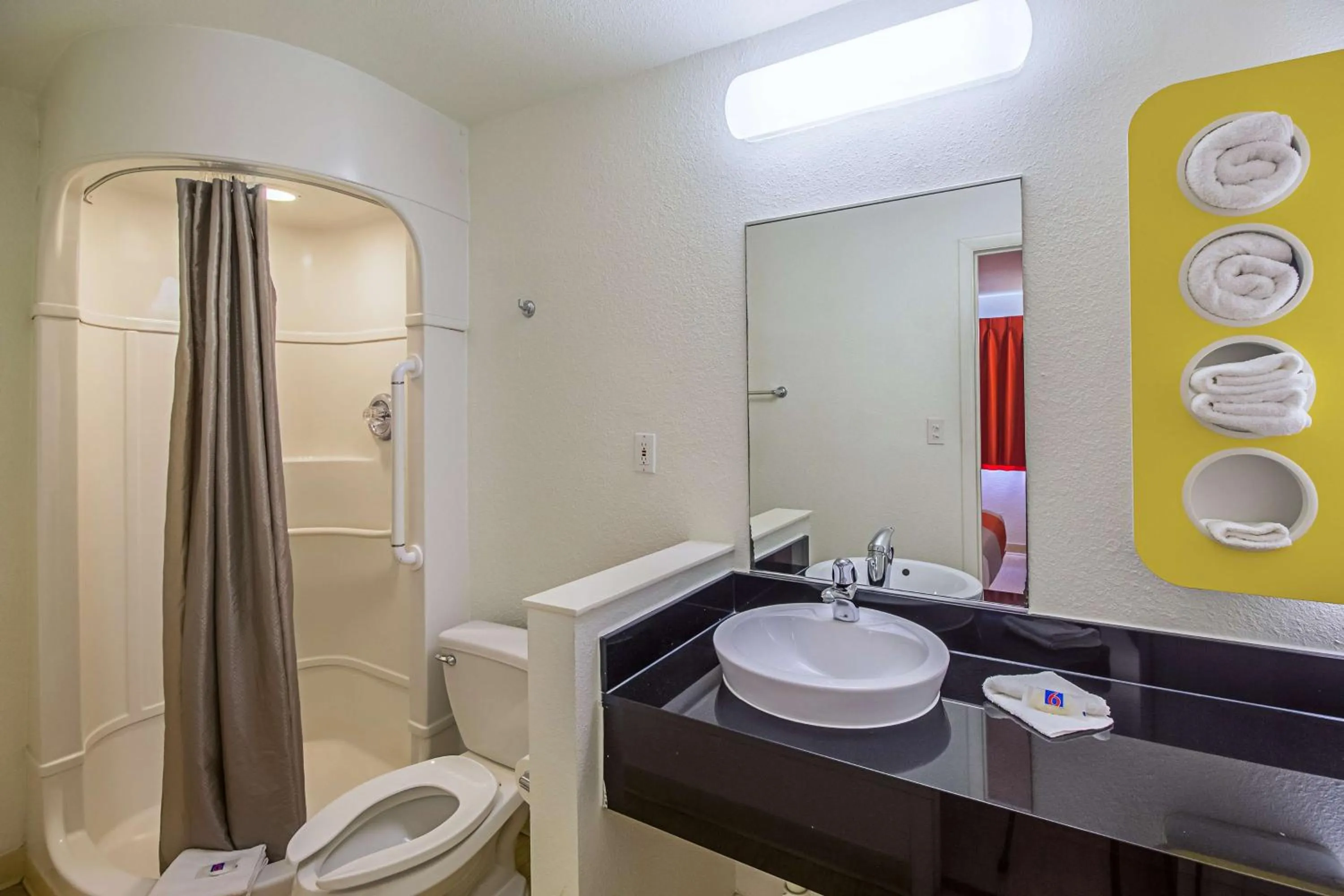 Shower in Ocean Inn South Padre Island