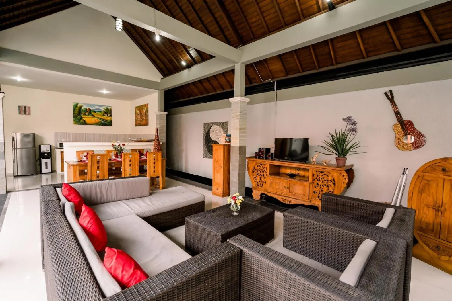 Balcony/Terrace in Taman Bali Villas Dewi Sri