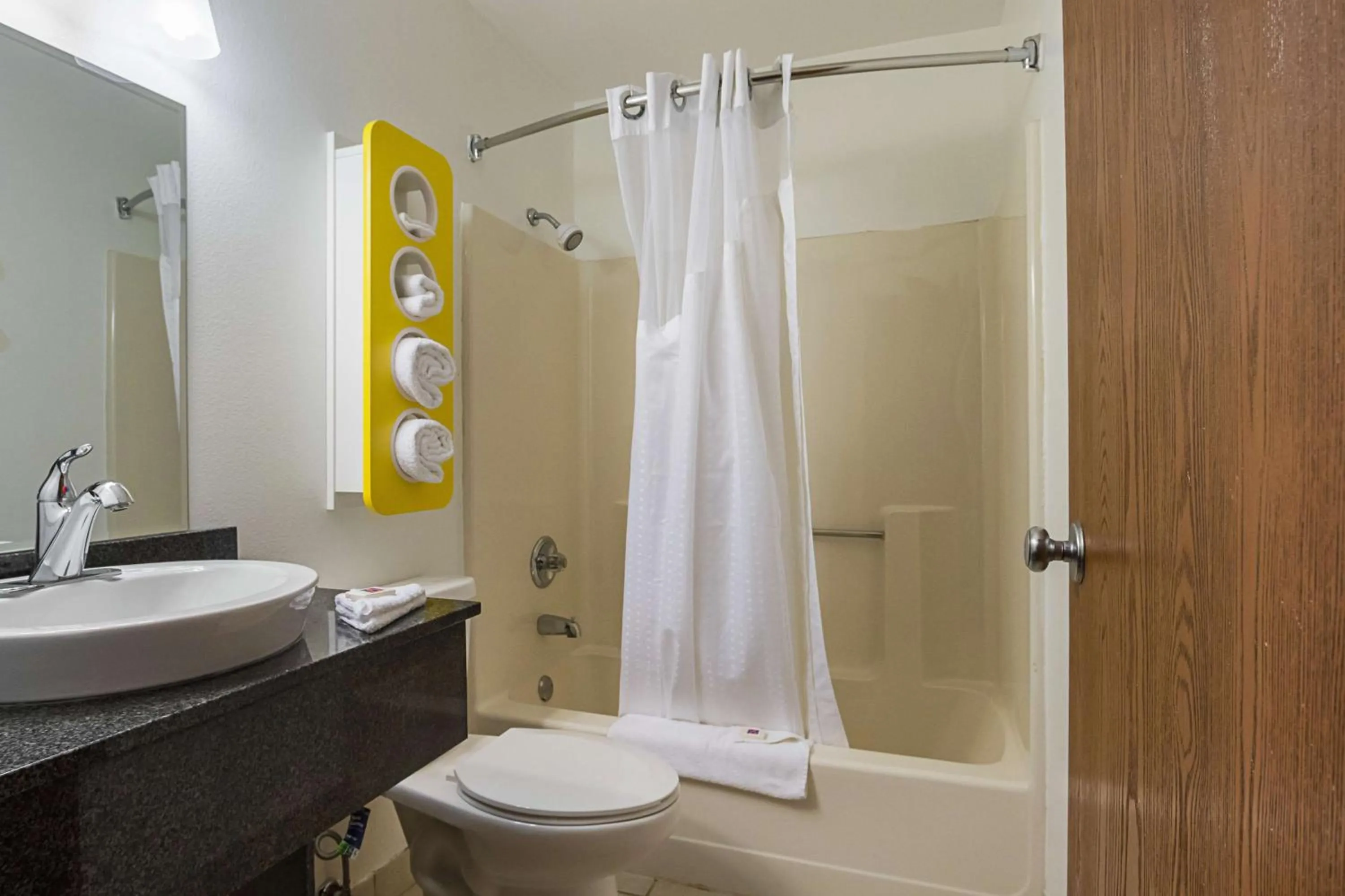 Shower in Motel 6-Marshalltown, IA