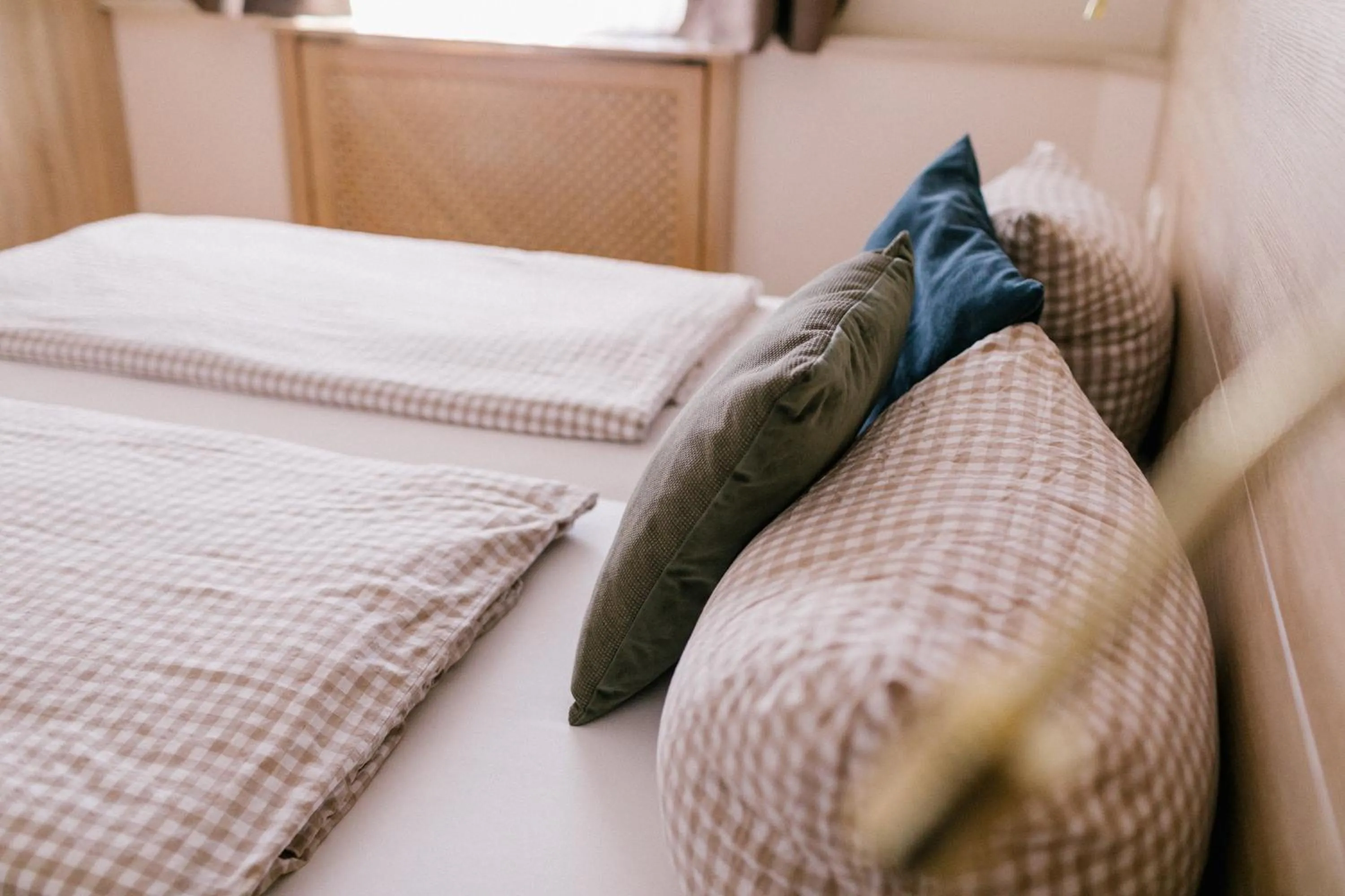 Decorative detail, Bed in Hotel Vogtareuther-Hof