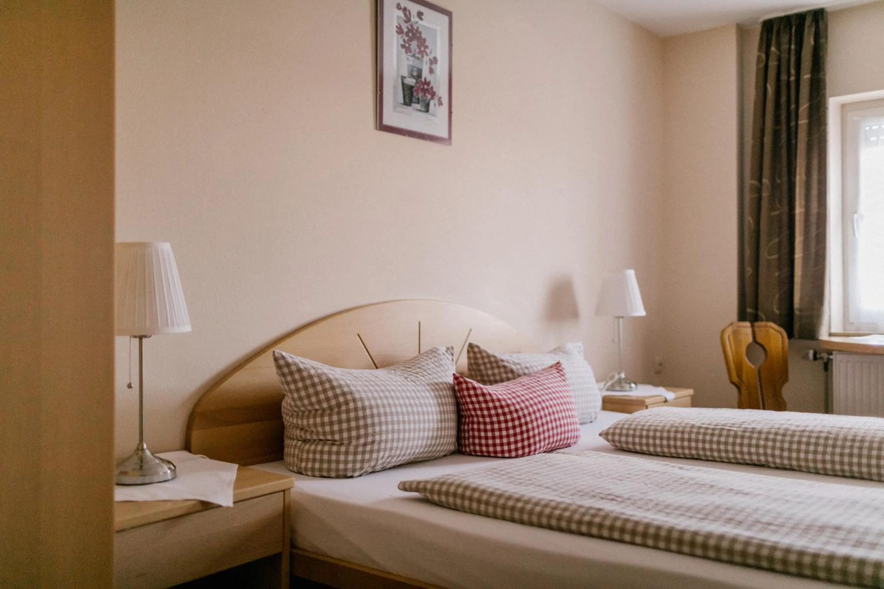 Bed in Hotel Vogtareuther-Hof