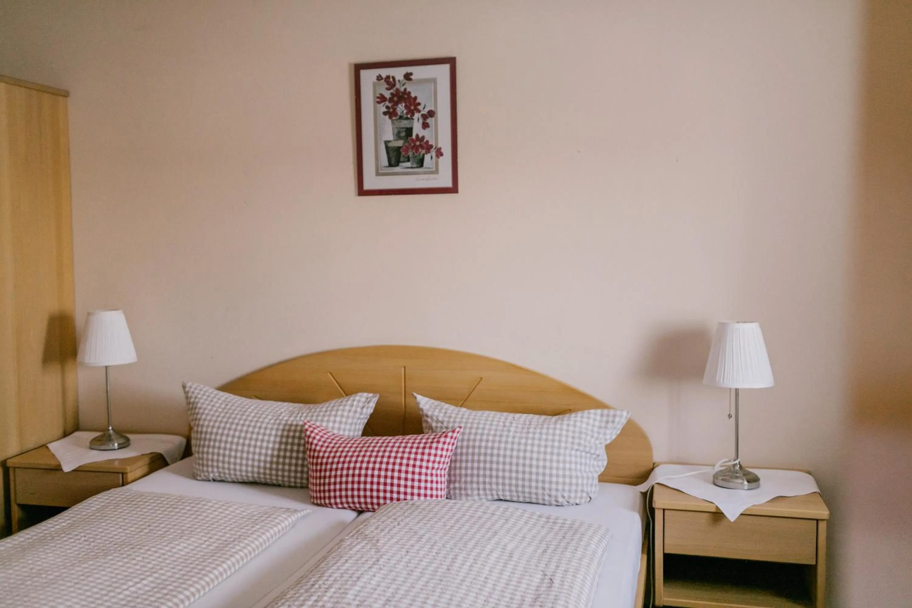 Bed in Hotel Vogtareuther-Hof