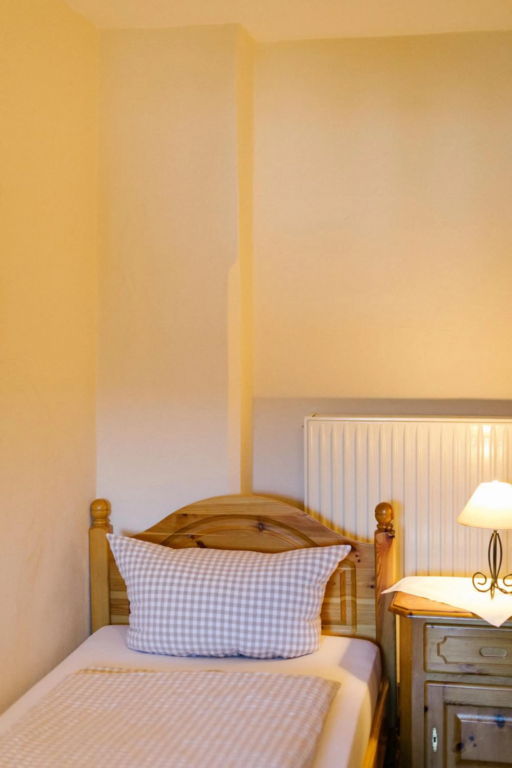 Decorative detail, Bed in Hotel Vogtareuther-Hof