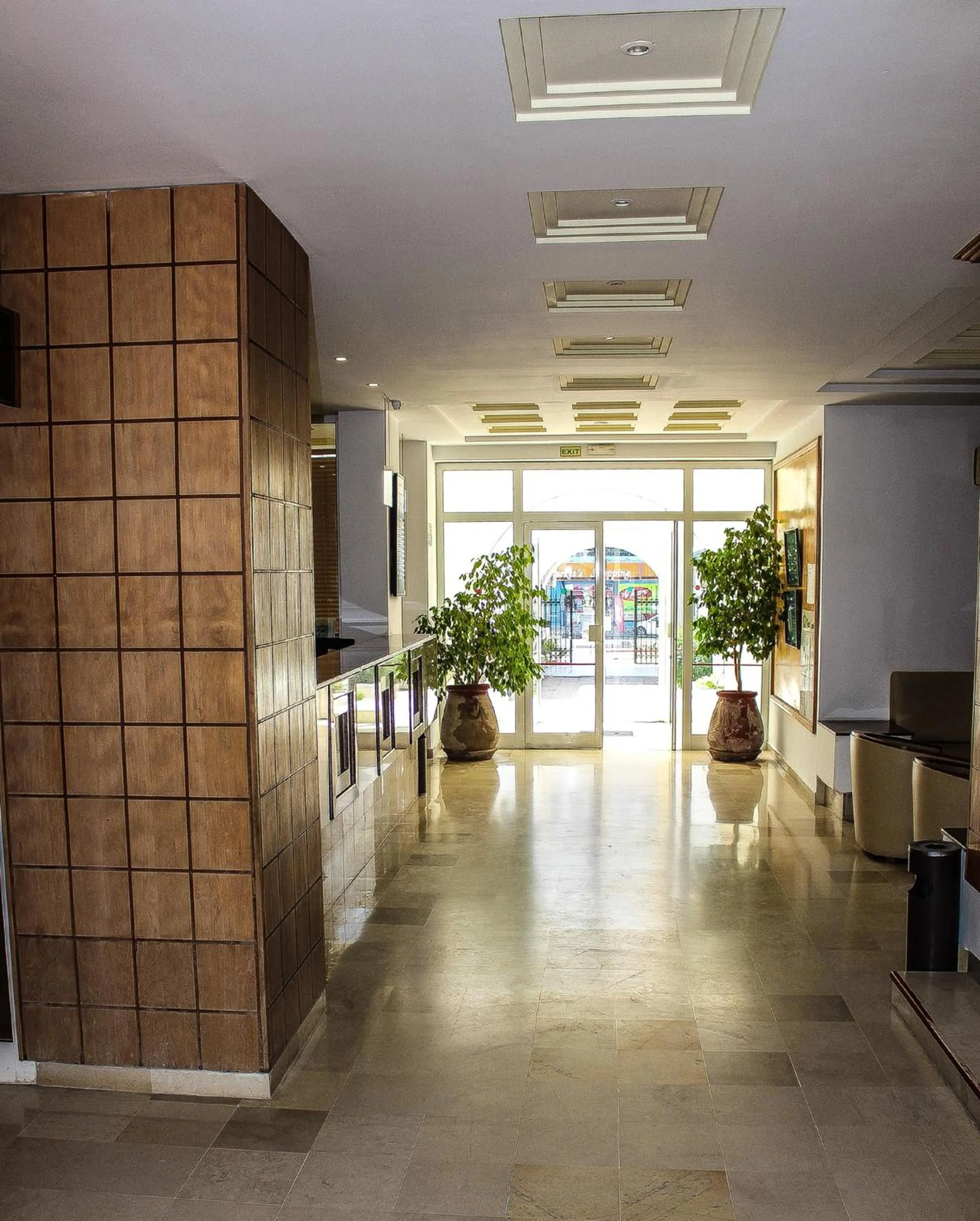 Lobby or reception in Emira Hotel