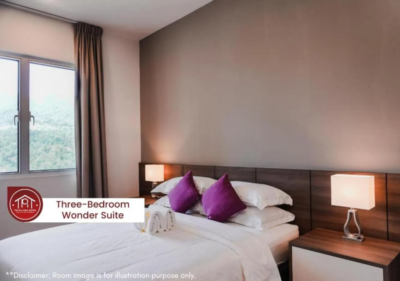 Bed in 7Stonez Suites Windmill Genting Highlands