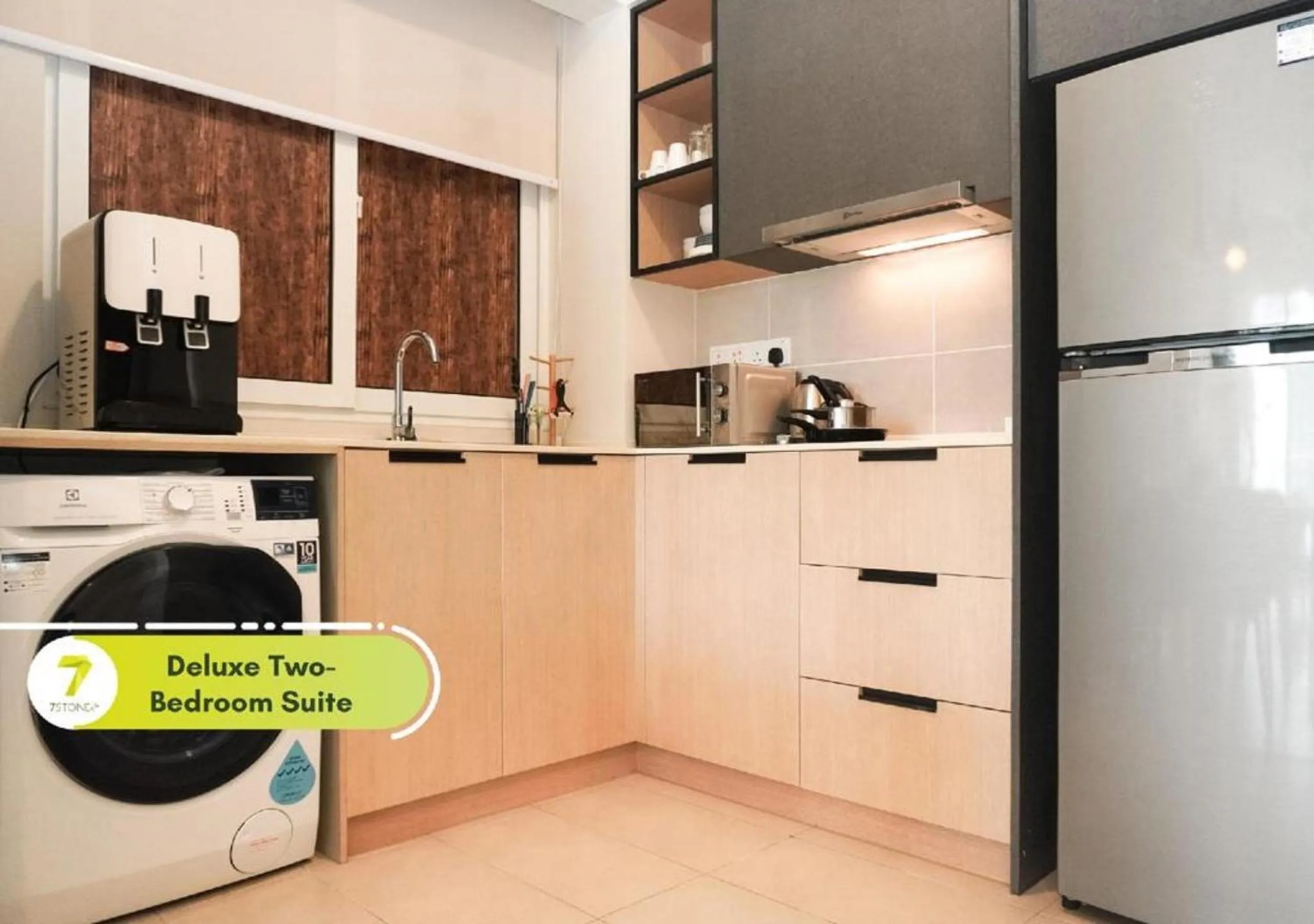 Kitchen or kitchenette in 7Stonez Suites Windmill Genting Highlands
