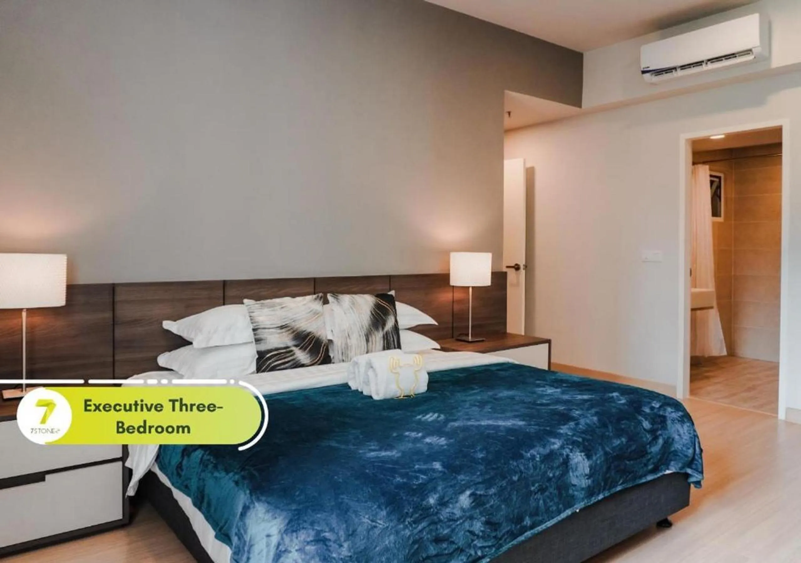 Bed in 7Stonez Suites Windmill Genting Highlands