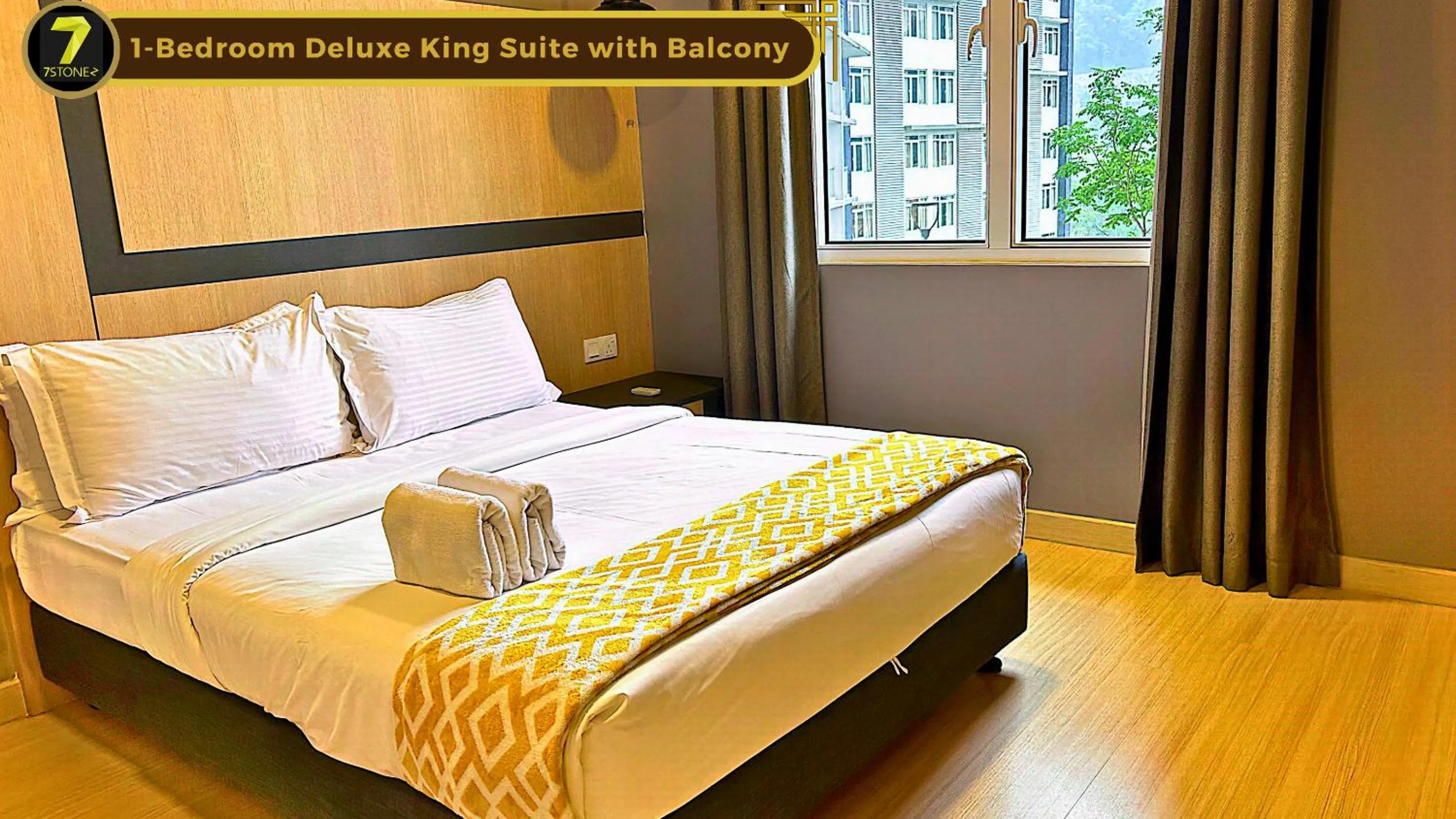 Bed in 7Stonez Suites Windmill Genting Highlands