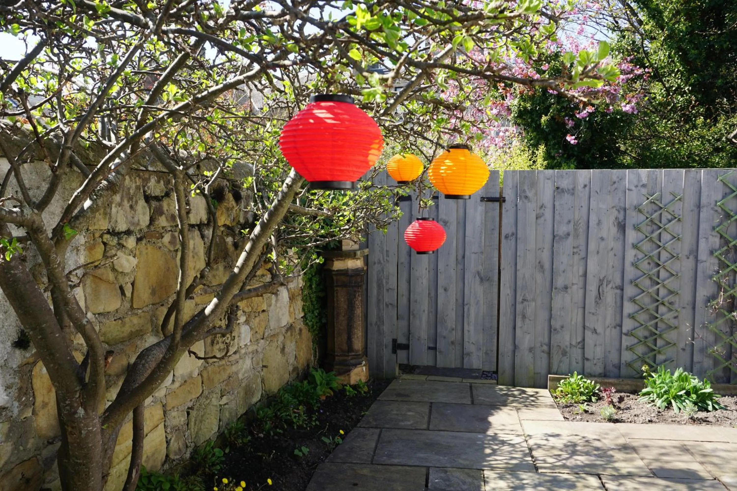 Patio in Barns Serviced Accommodation