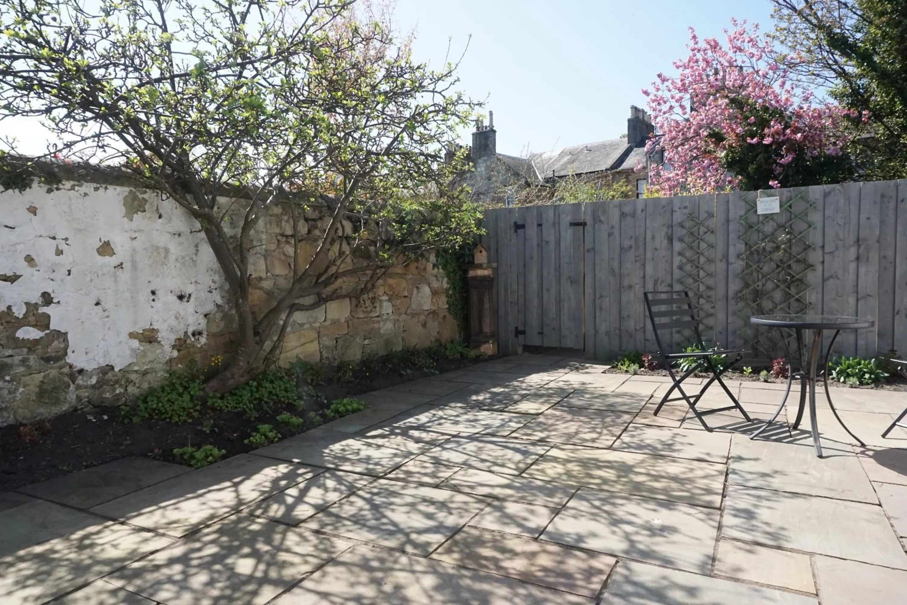 Patio in Barns Serviced Accommodation