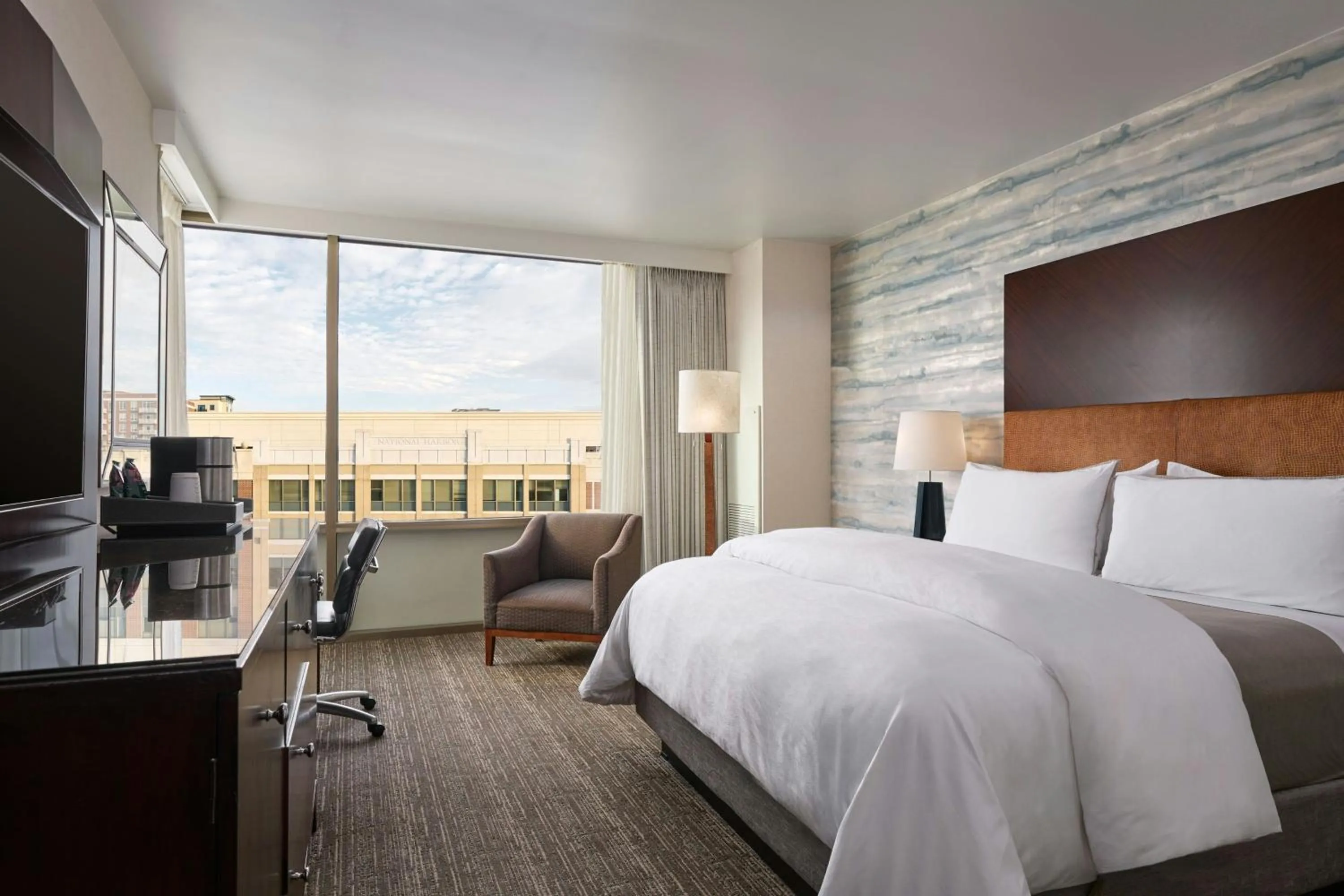 Photo of the whole room, Bed in The Westin Washington National Harbor