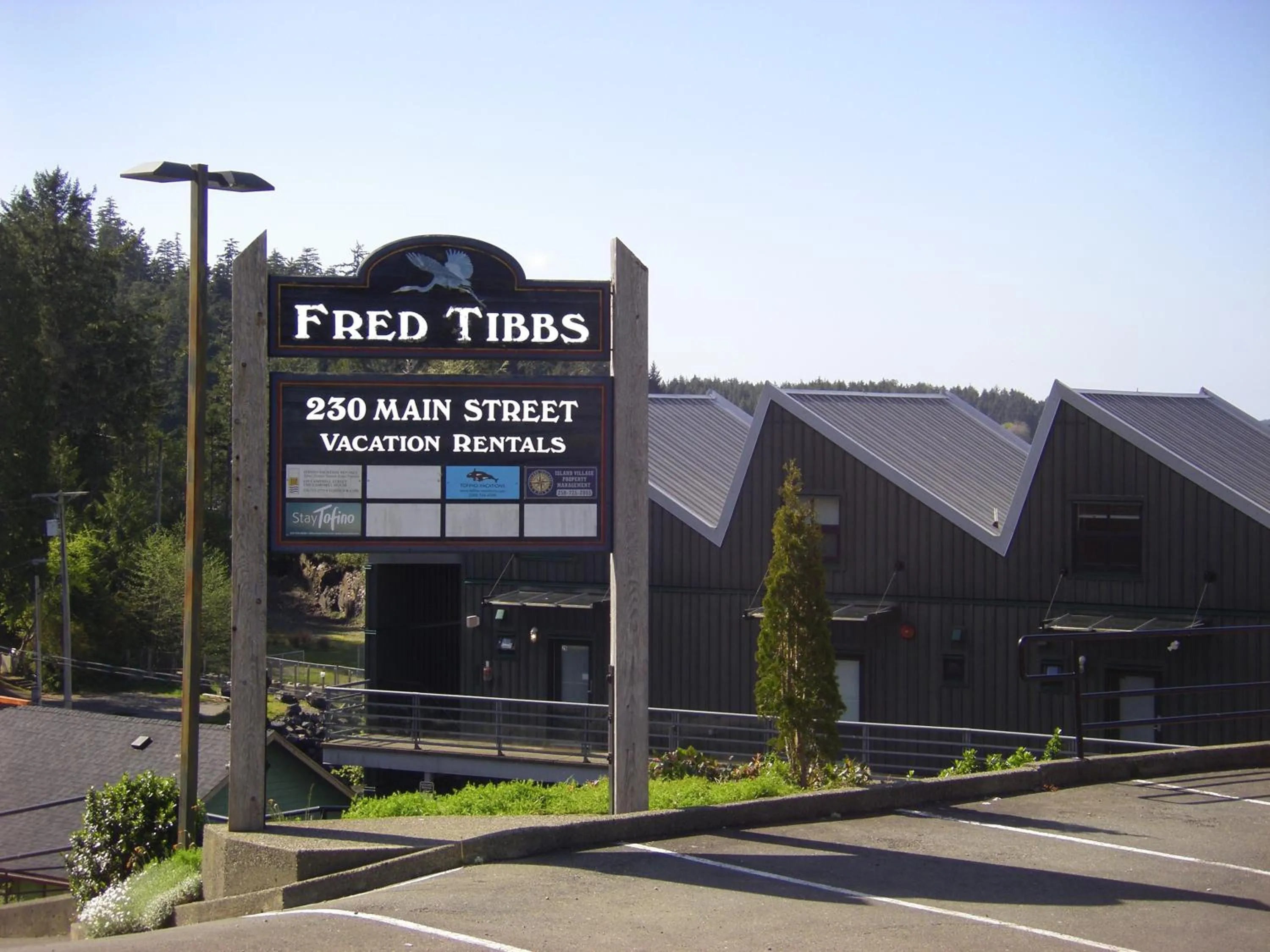 Property building in Island Village Properties at Fred Tibbs