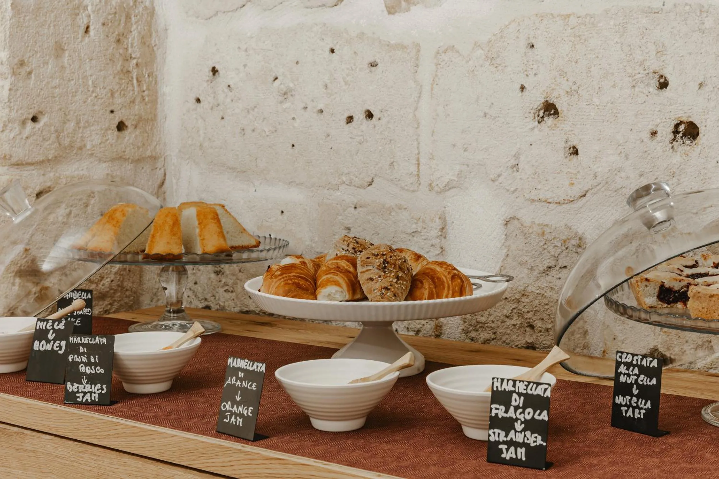 Breakfast in Cenobio Hotel & SPA Matera