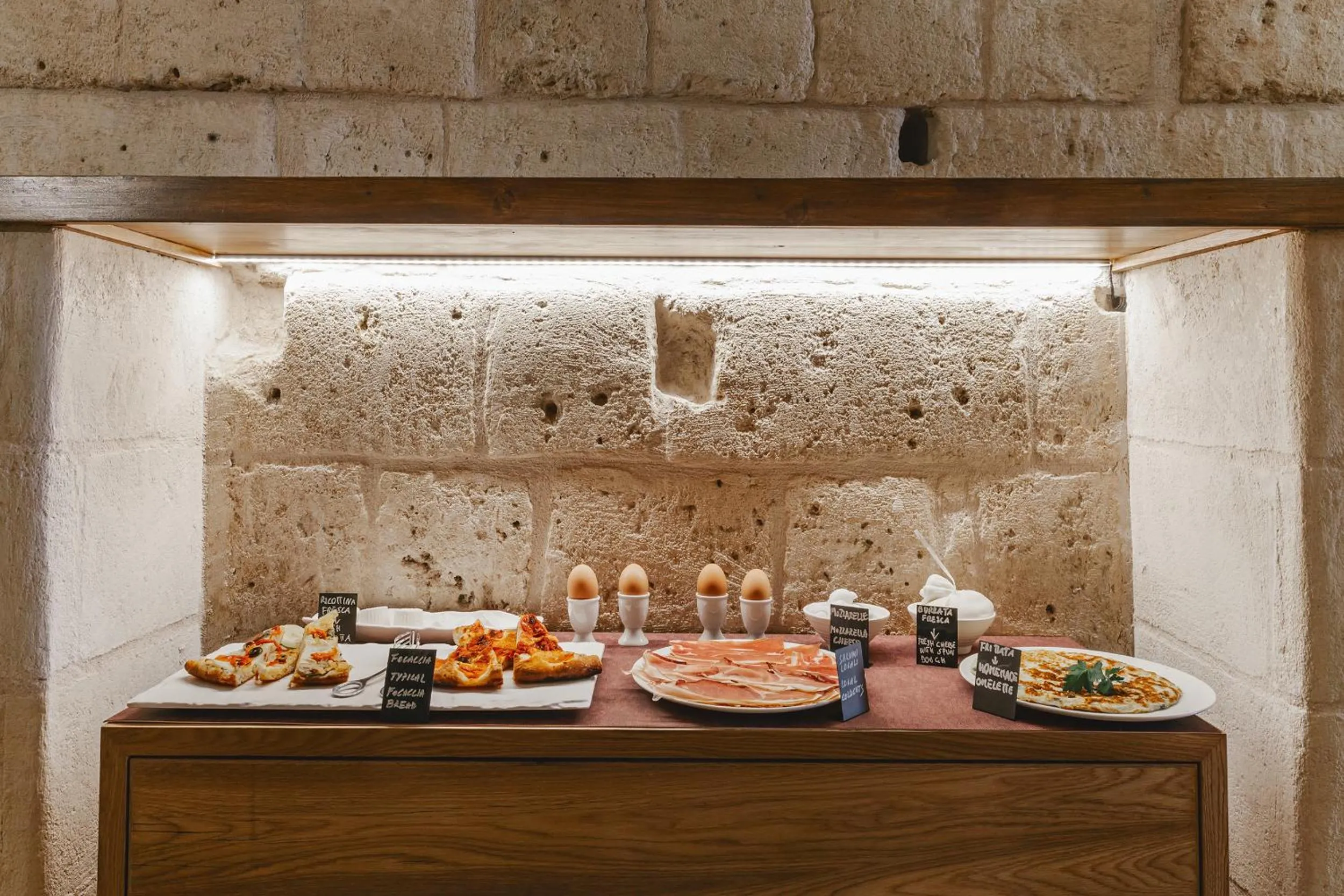Breakfast in Cenobio Hotel & SPA Matera
