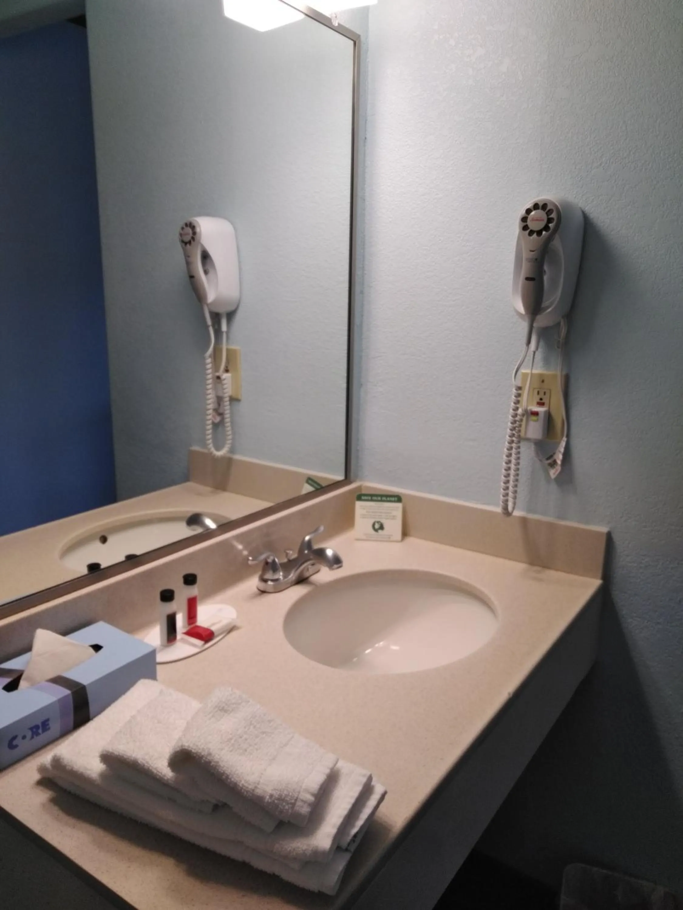 Bathroom in Travelodge by Wyndham Bishop