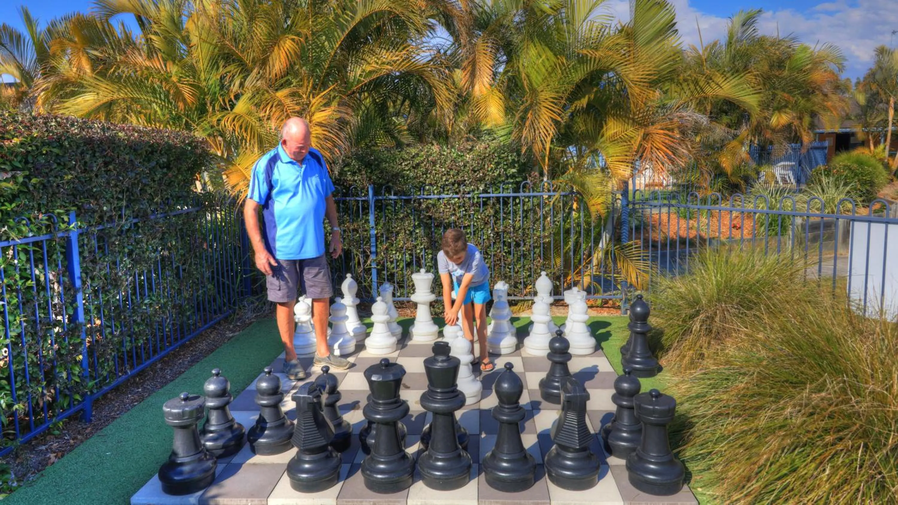 People in Nambucca River Village by Lincoln Place