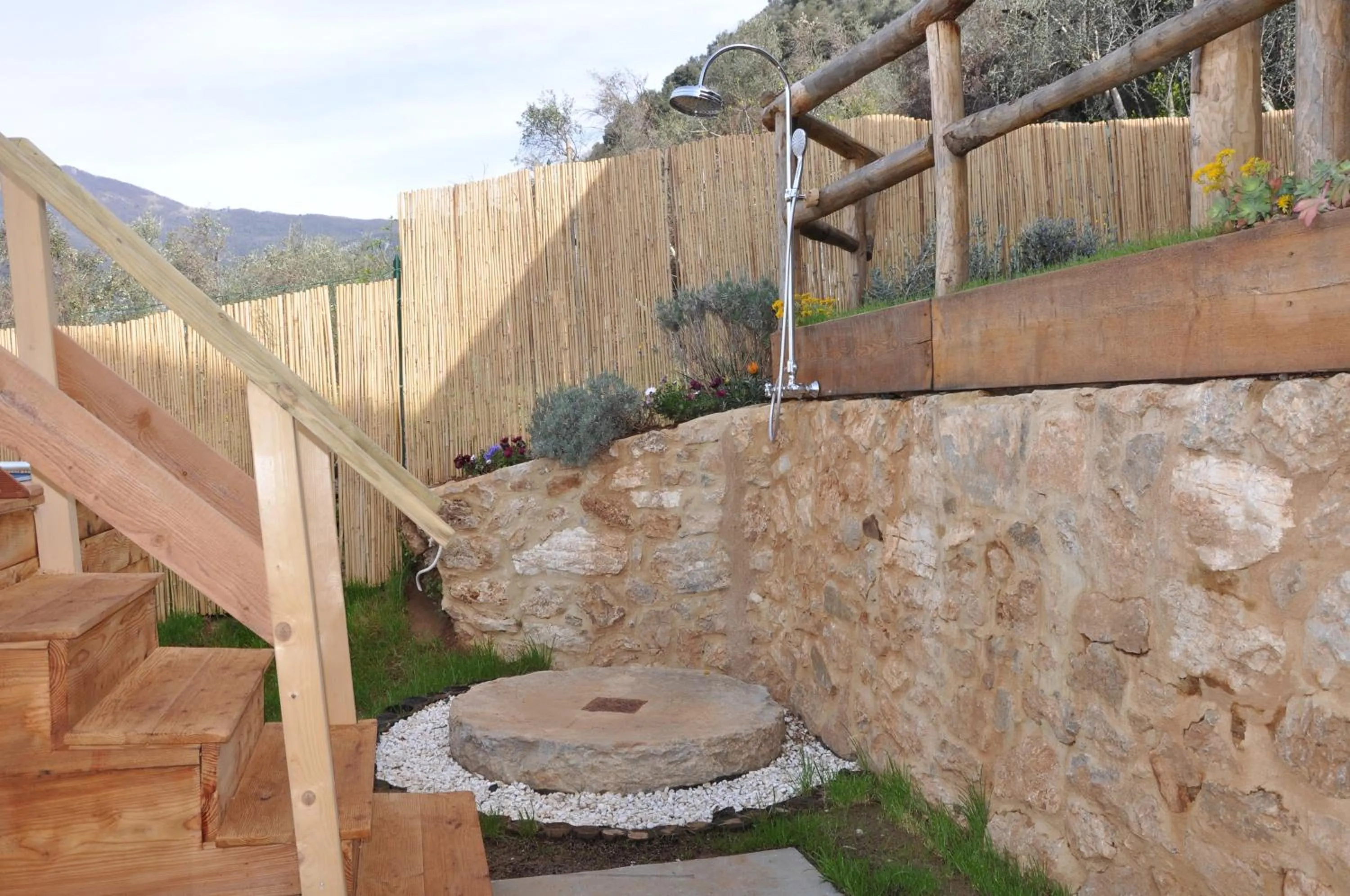 Patio in B&B IL VOLO