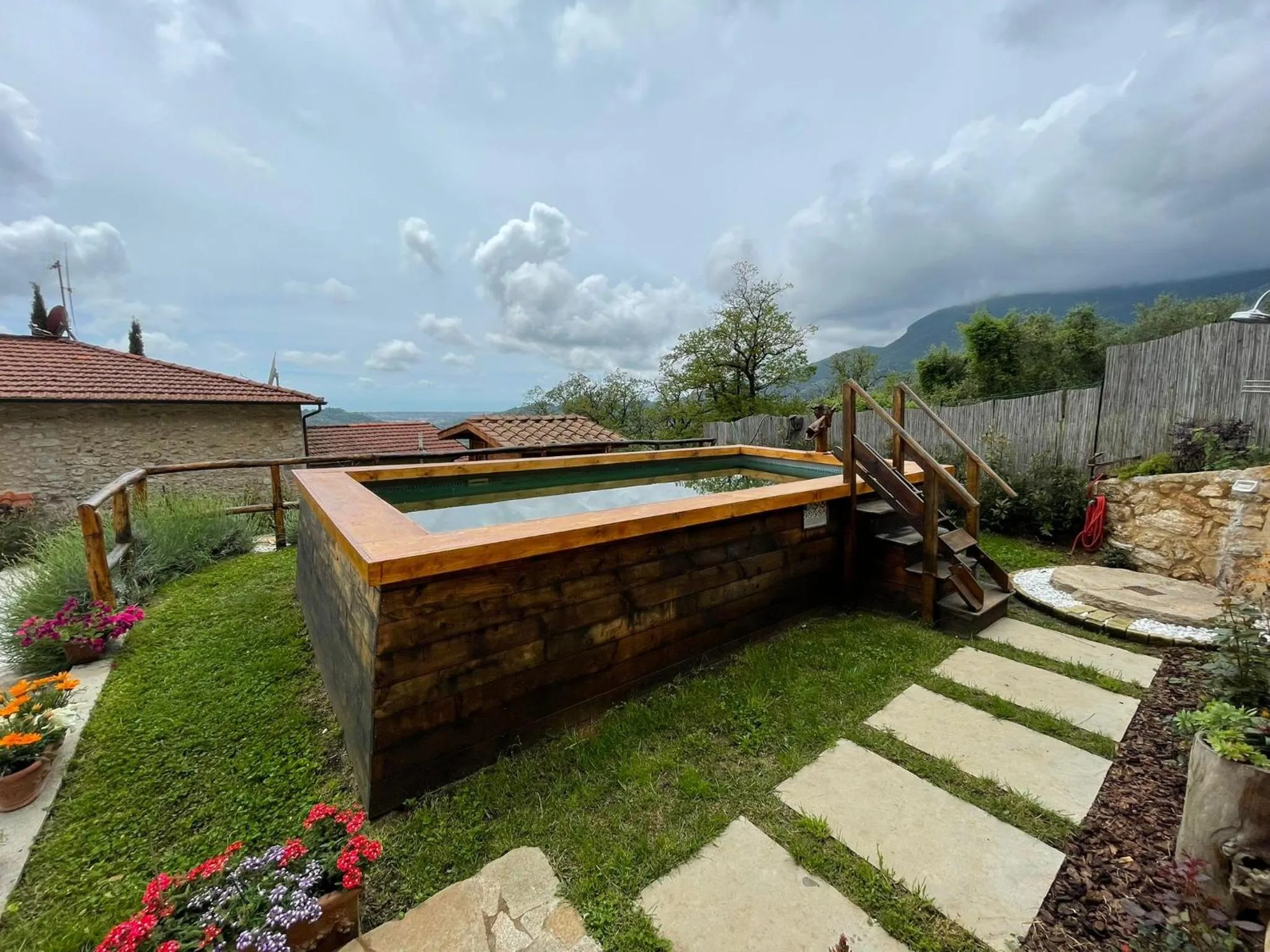 Garden in B&B IL VOLO