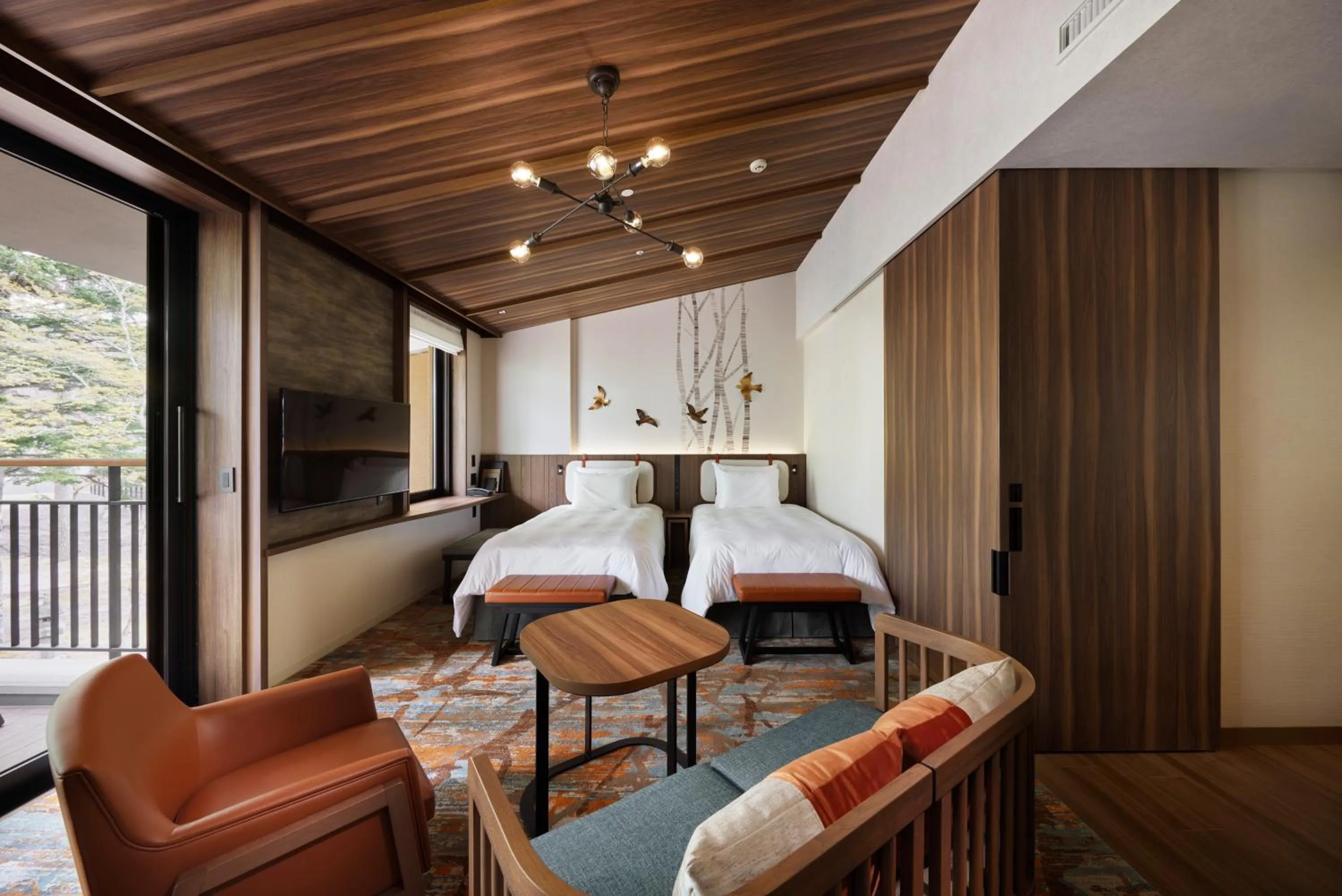 Photo of the whole room, Bed in Karuizawa Prince Hotel West