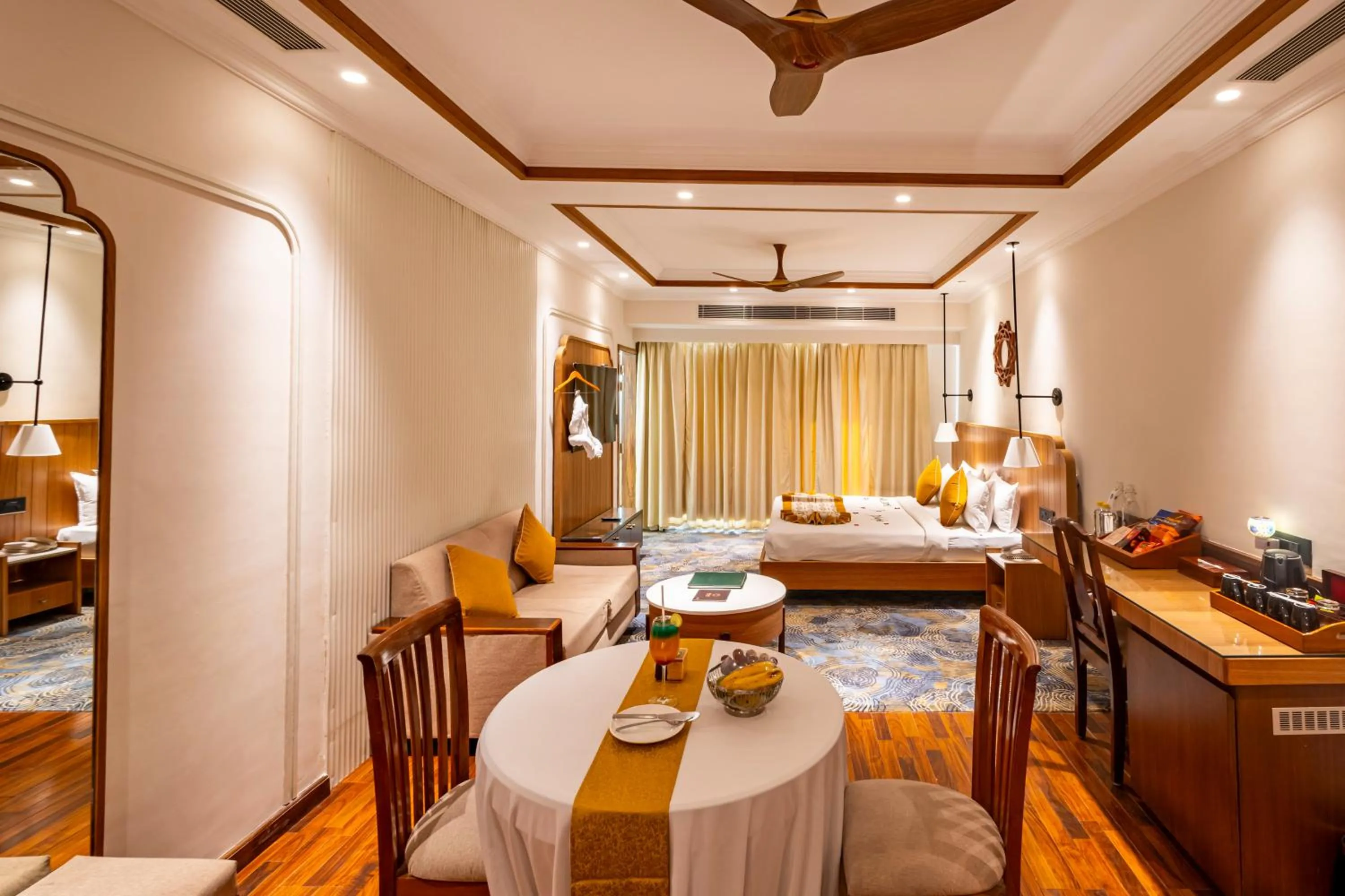 Bed in Divine Resort & Spa