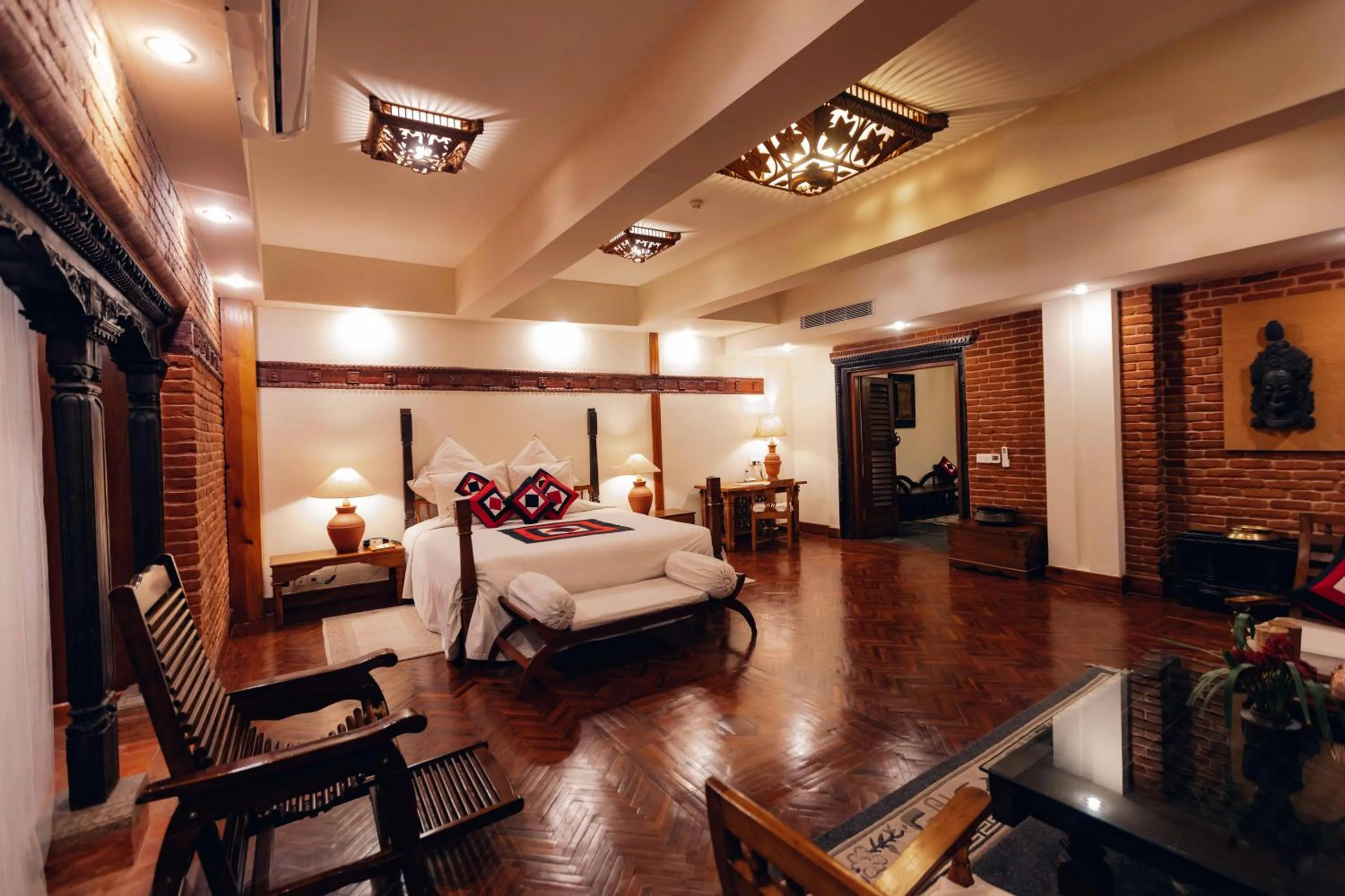 Bedroom in The Dwarika's