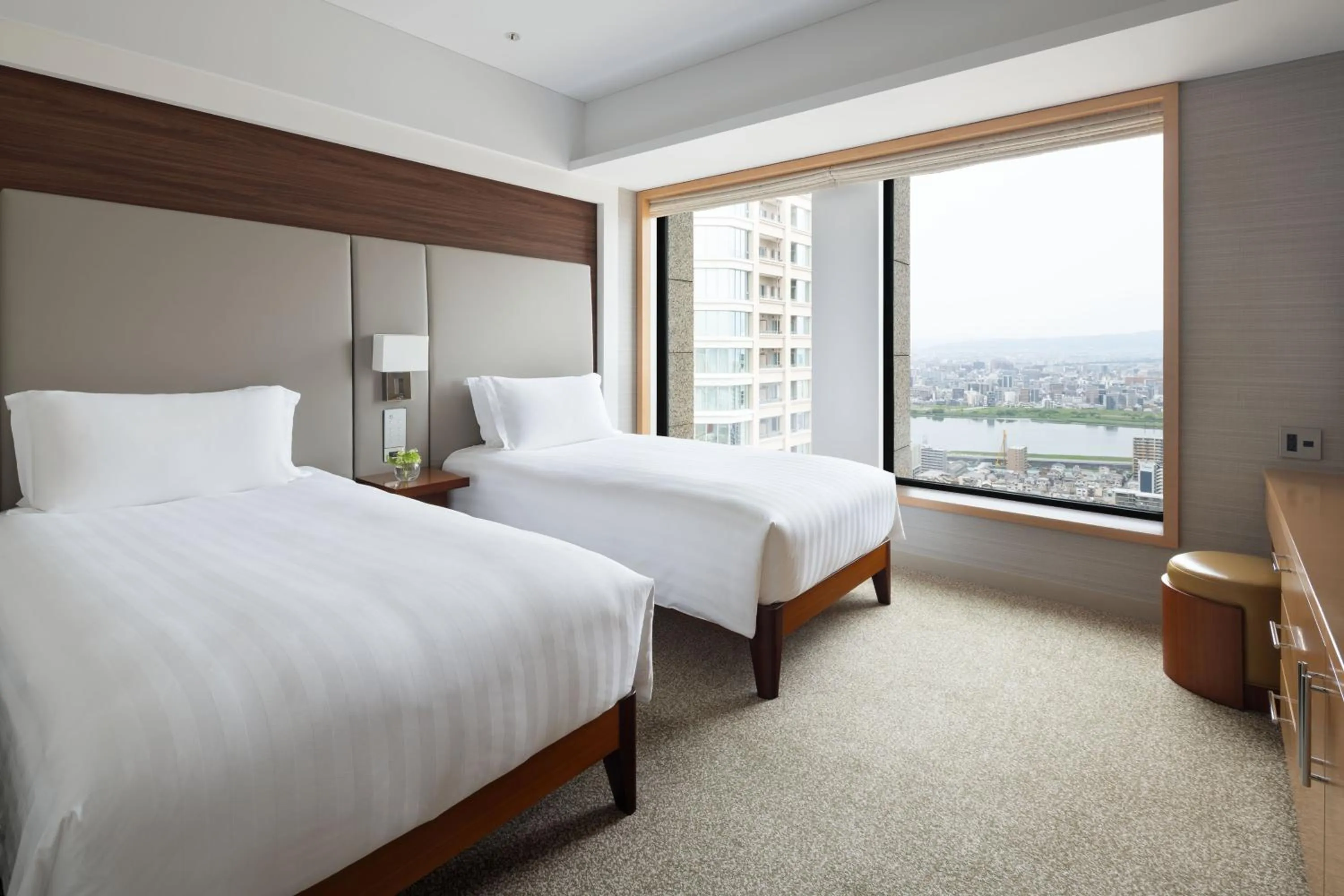 Photo of the whole room, Bed in InterContinental Hotel Osaka by IHG
