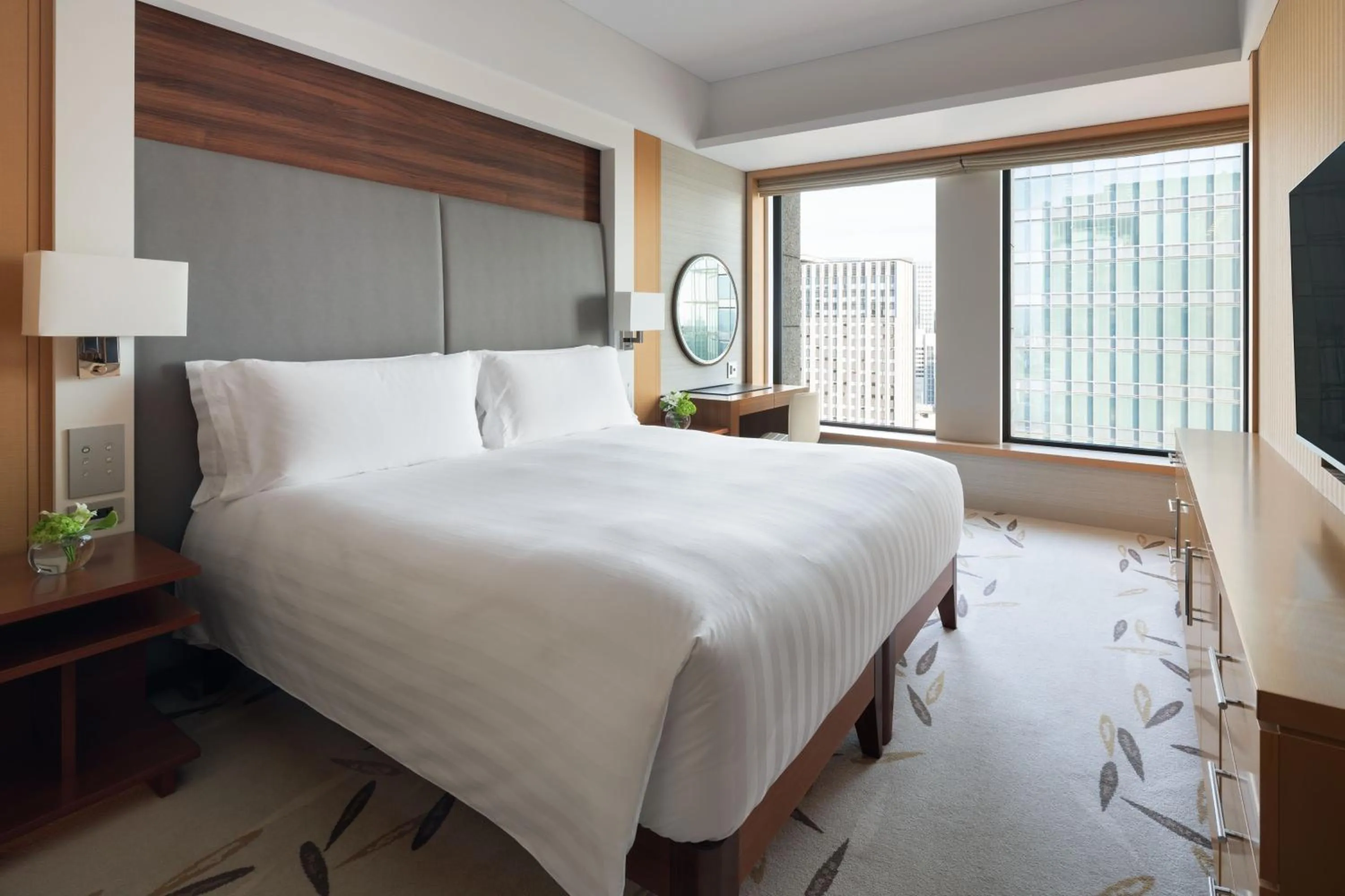 Photo of the whole room, Bed in InterContinental Hotel Osaka by IHG