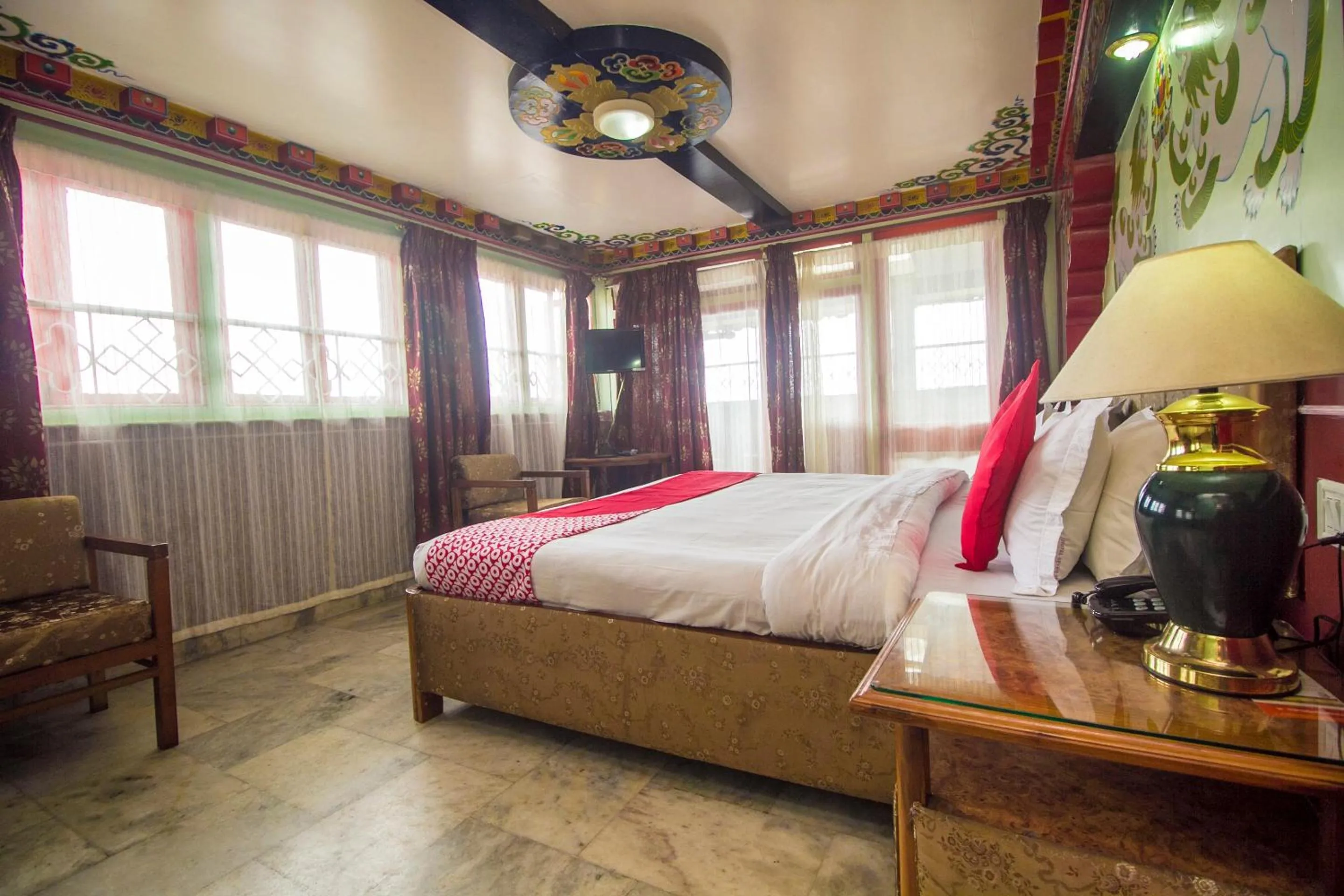 Bedroom, Bed in hotel Seven Seventeen