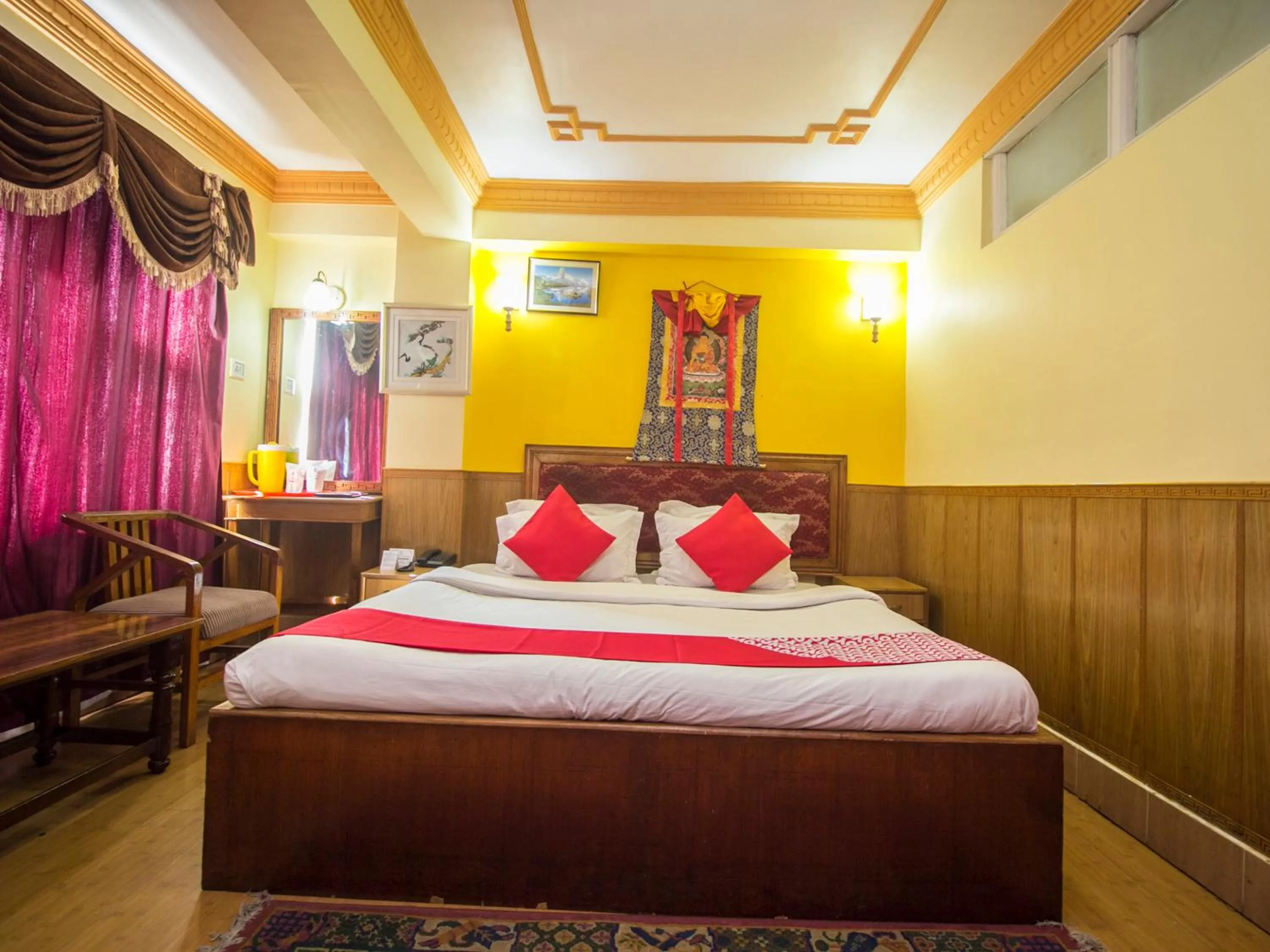 Bed in hotel Seven Seventeen