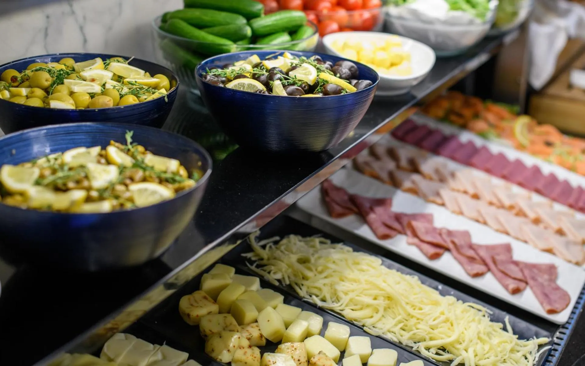 Food and drinks in Gleam Bomonti Hotel