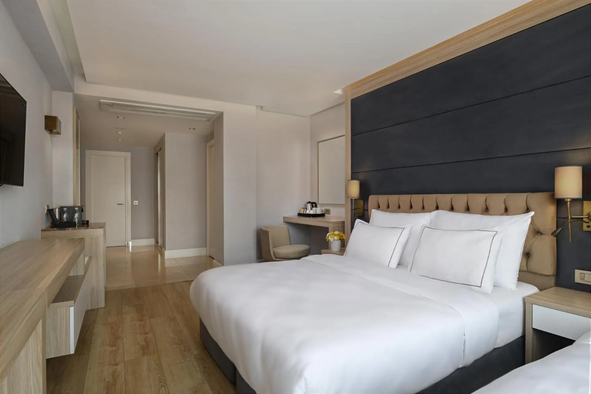 Bed in Gleam Bomonti Hotel