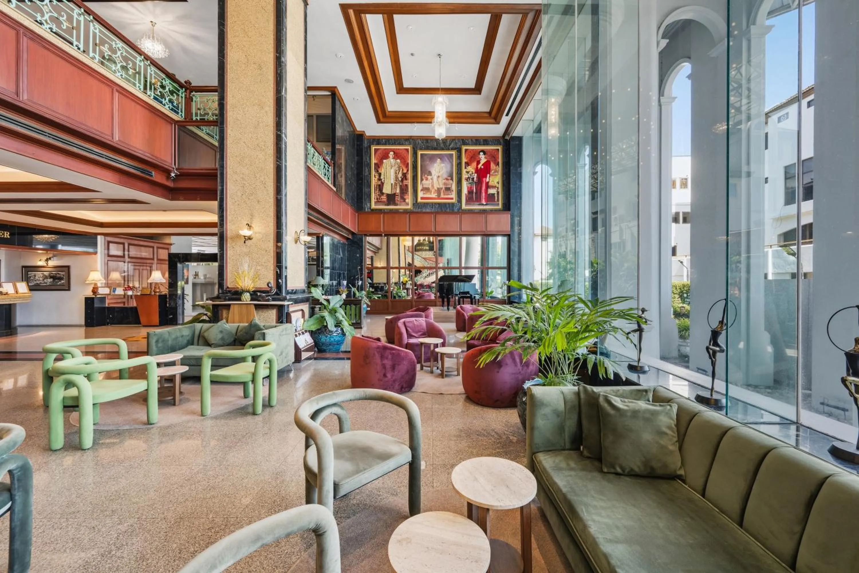 Lobby or reception in Town in Town Hotel Bangkok